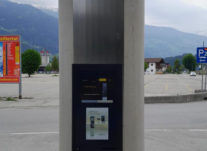 mys-Bergbahnen Hochzillertal GmbH & Co KG-Pick-up Automat Hochzillertal - direkt bei der Talstation.