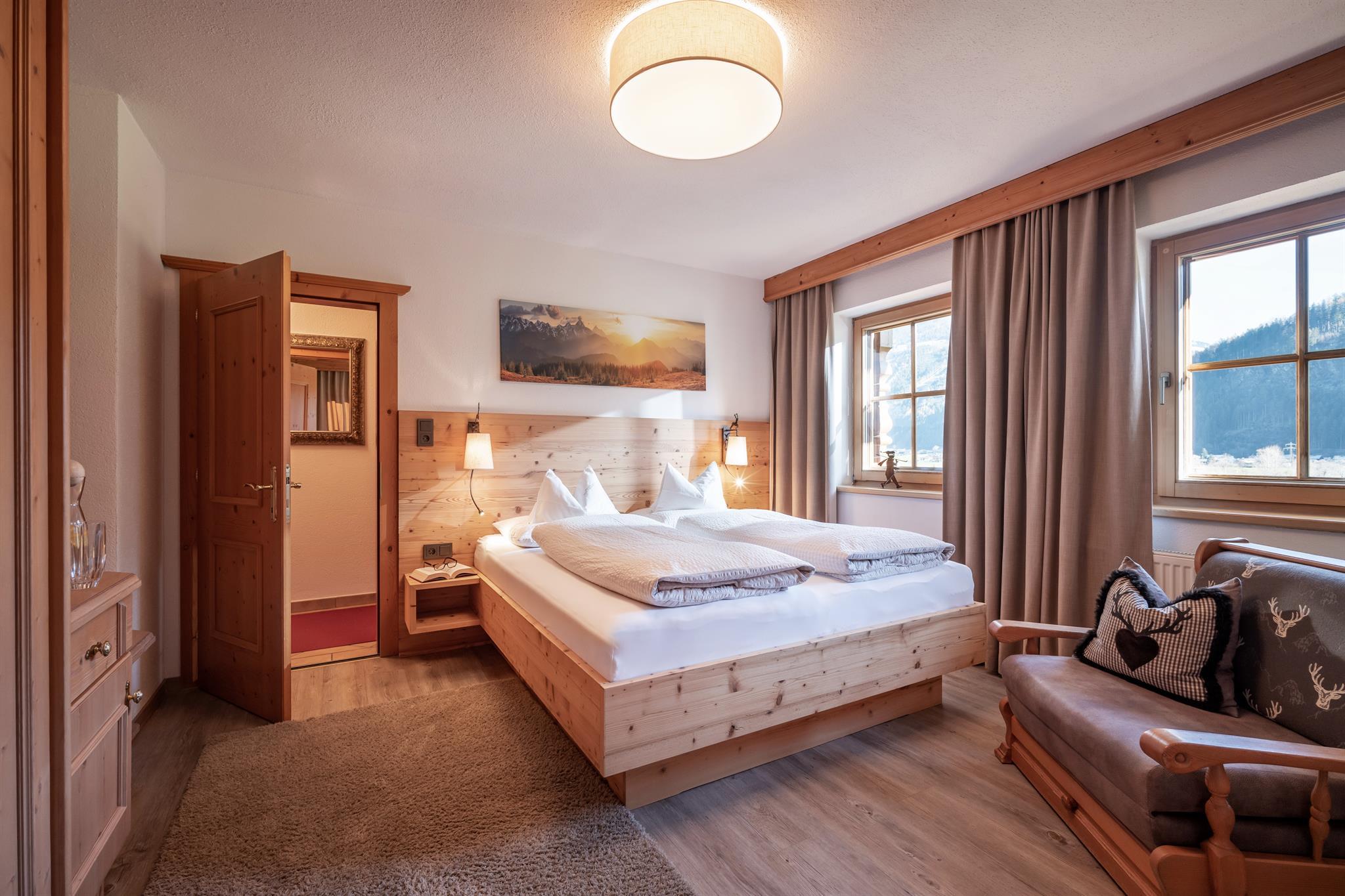 feratel-Huaterhof - Schlafzimmer Tristnerblick