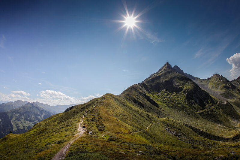Sommerlandschaft Spieljoch 