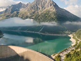 mys-SOMMERFRISCHE RADIO TIROL-Schlegeis Staumauer und Stausee SOMMERFRISCHE RADIO TIROL