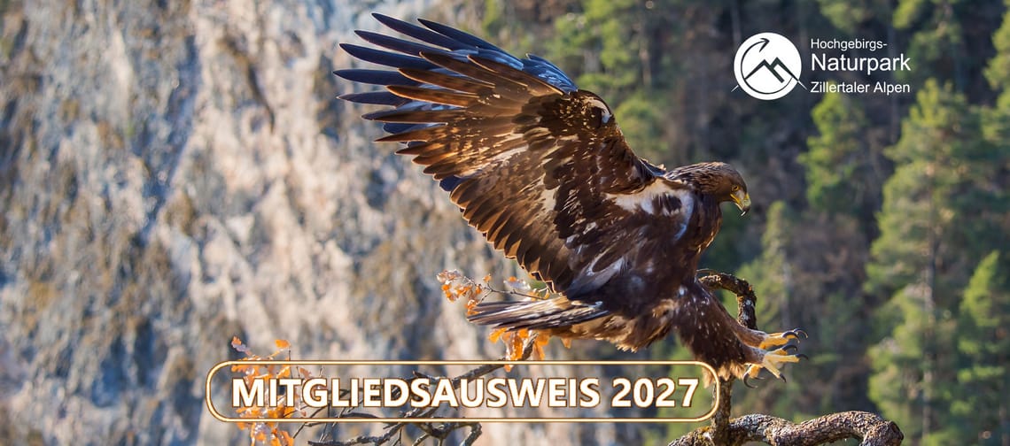 2027 Membership Card for the Zillertaler Alps Nature Park