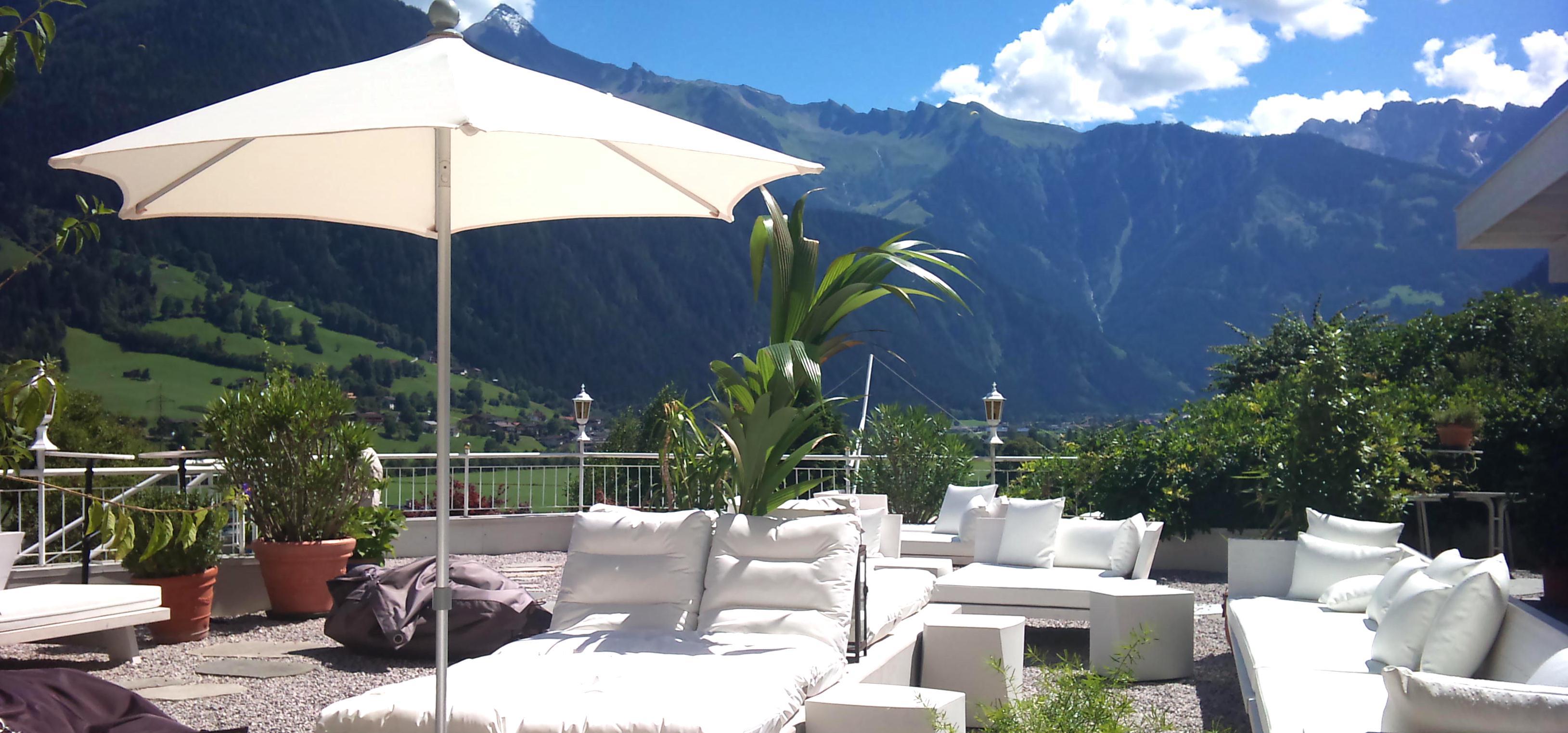 feratel-Alpenhotel Stefanie - Terrasse