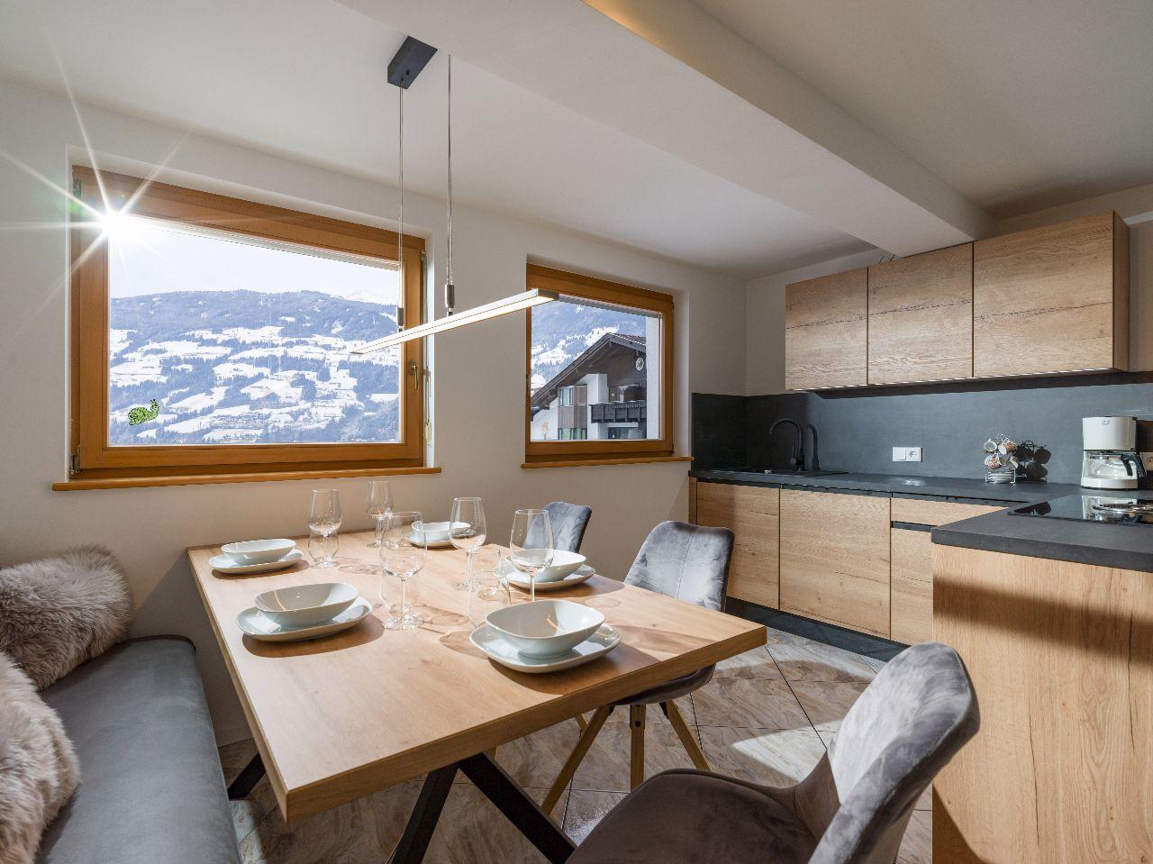 feratel-Haus Gondelspaß - Wohnküche Talfahrt