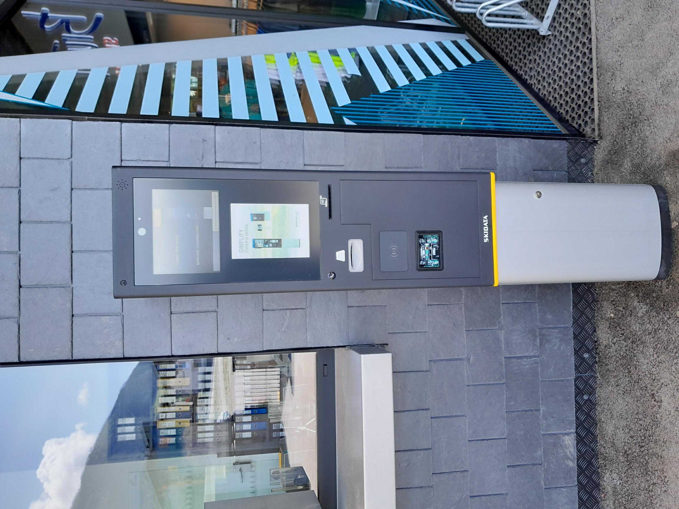 mys-Pick-up-Terminal Spieljochbahn-Pickup-Säule Spieljoch