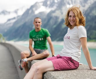 Rast am Schlegeisspeicher