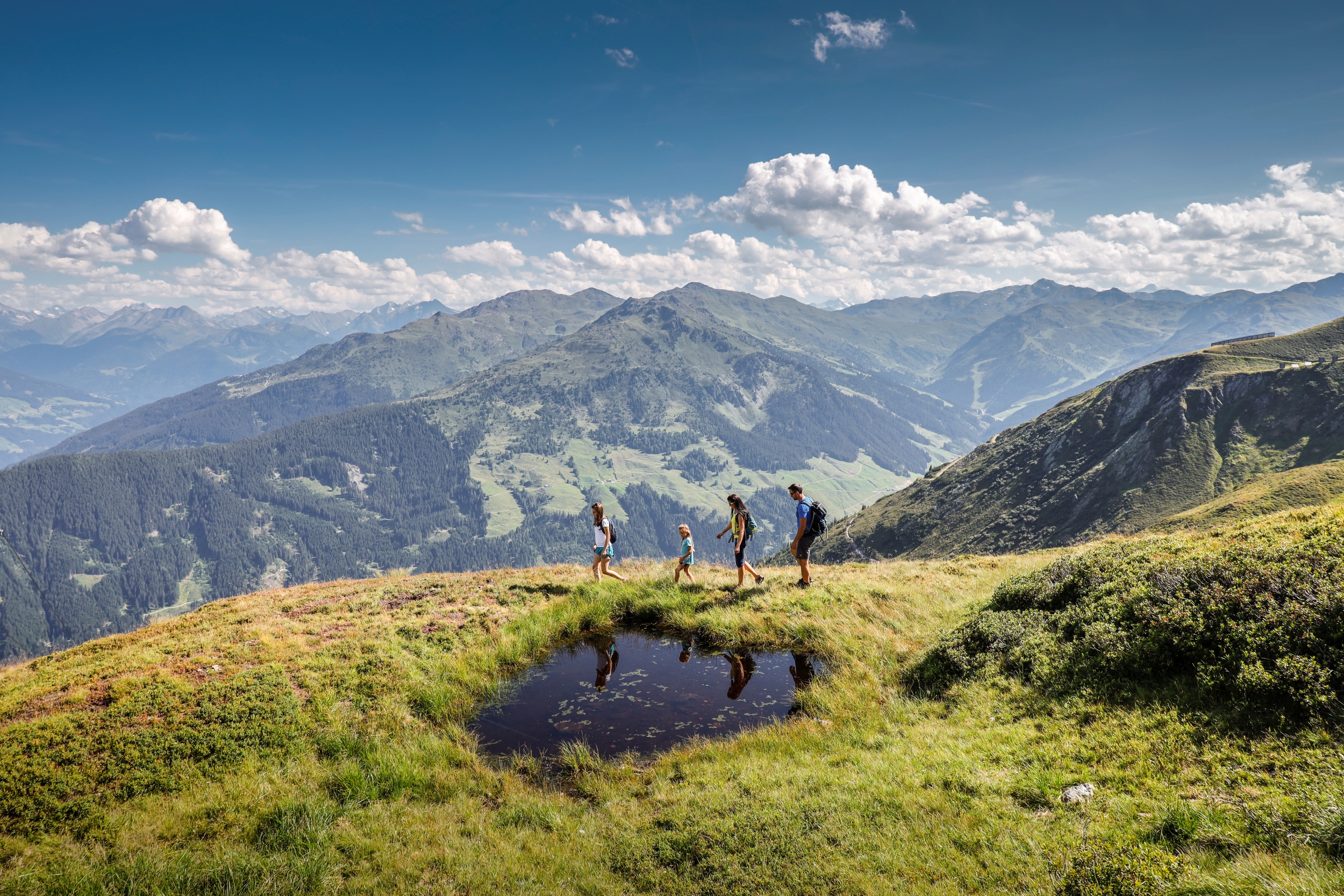 Wandern mit der ganzen Familie am Spieljoch