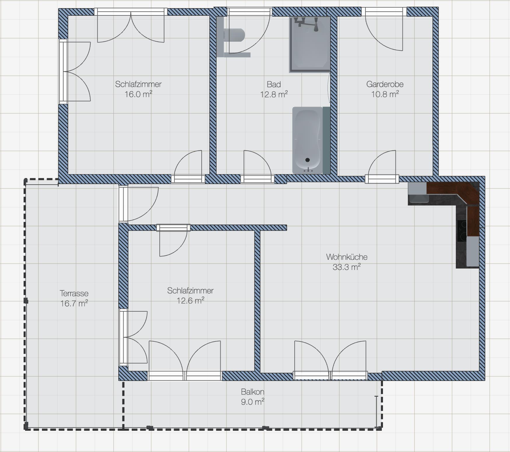 feratel-Apart MountainView - Grundriss