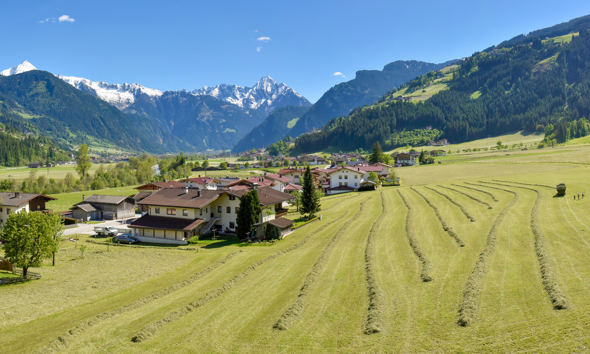 Unterkünfte im Ortsteil Laimach in der Ferienregion Mayrhofen-Hippach