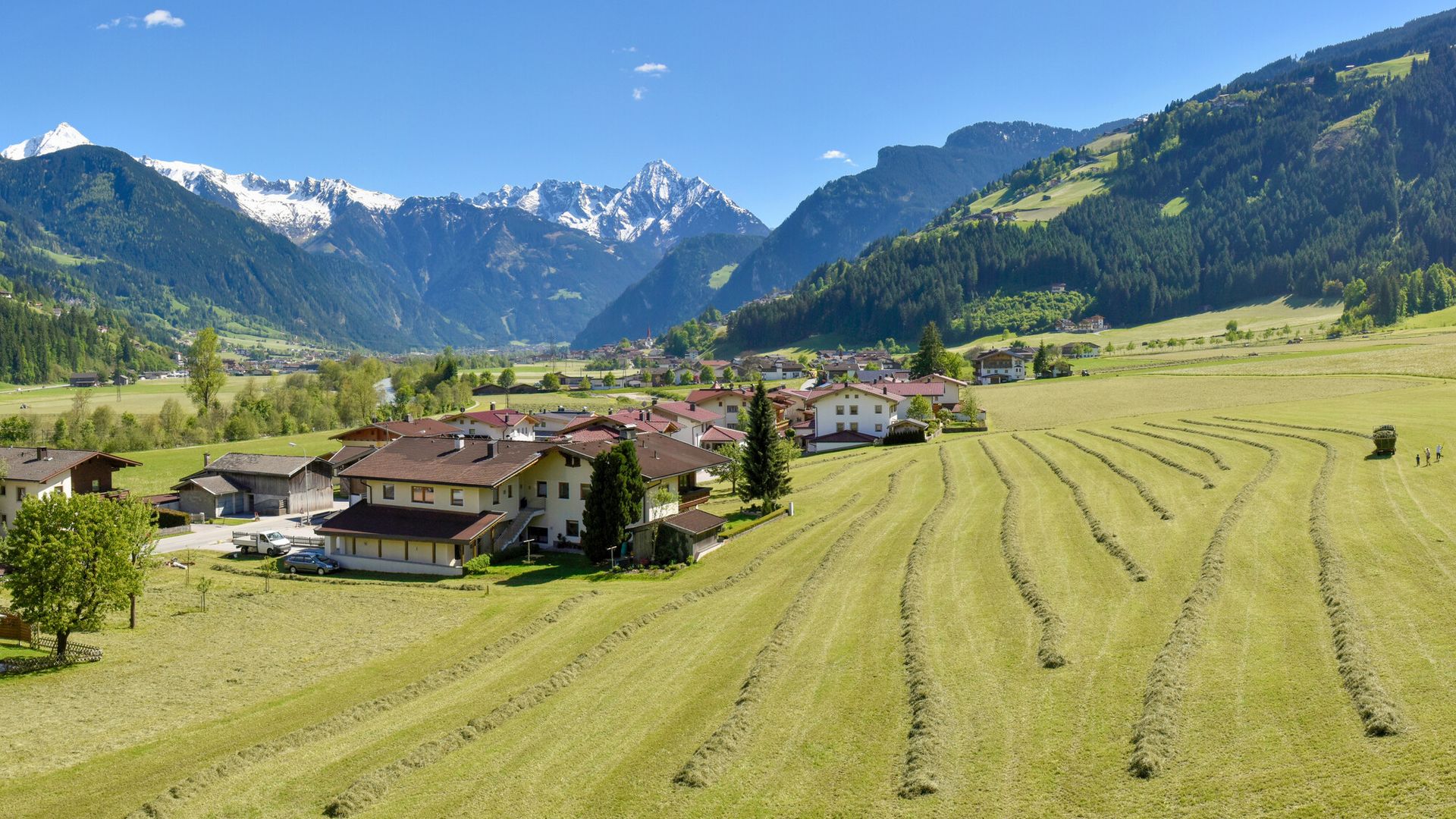 Unterkünfte im Ortsteil Laimach in der Ferienregion Mayrhofen-Hippach