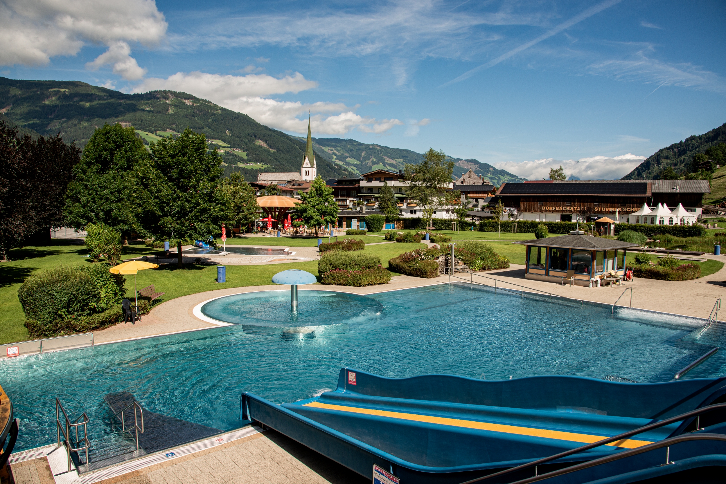 Baden und Wasseraction (Fügen-Kaltenbach) Header