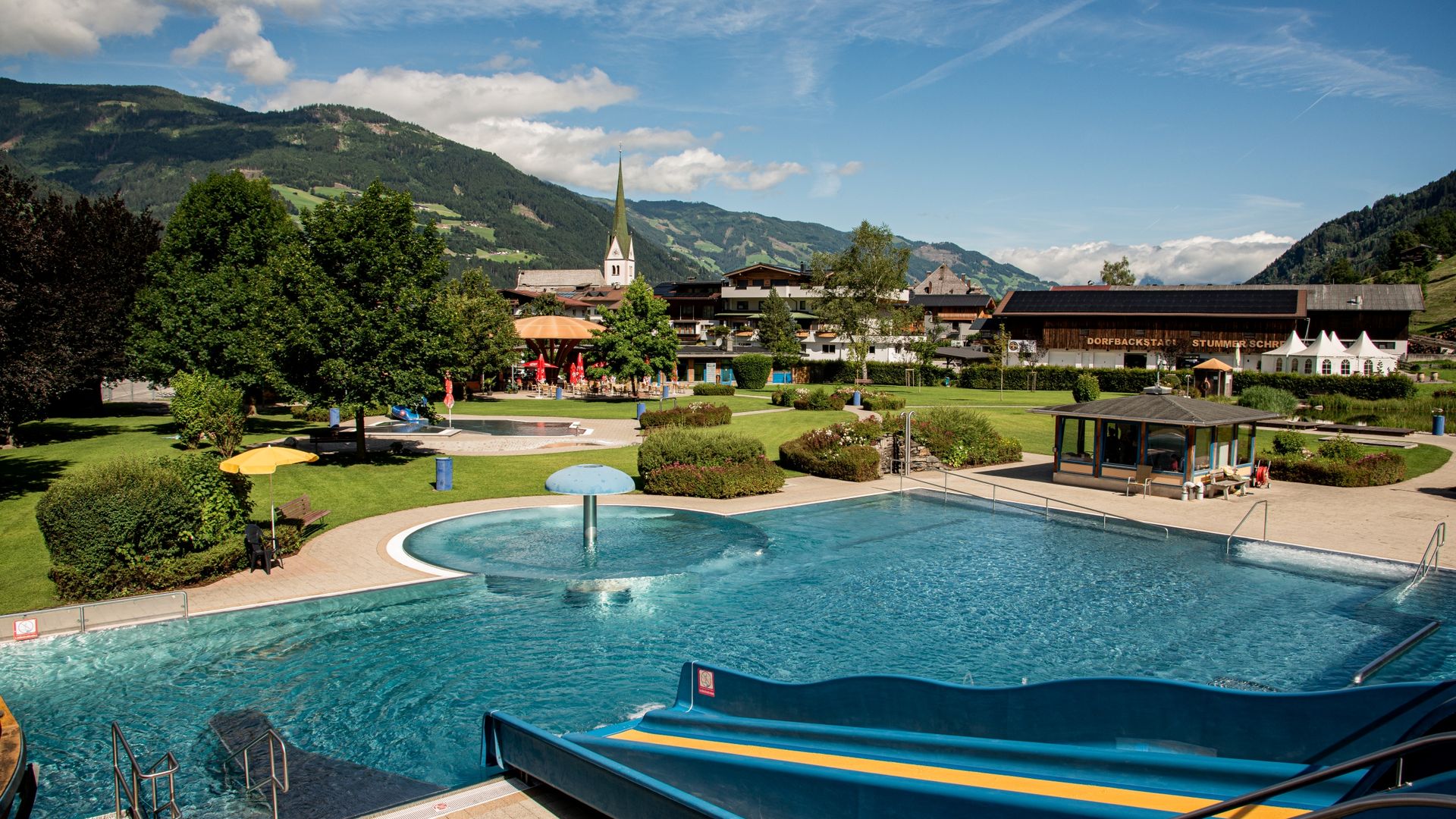 Baden und Wasseraction (Fügen-Kaltenbach) Header