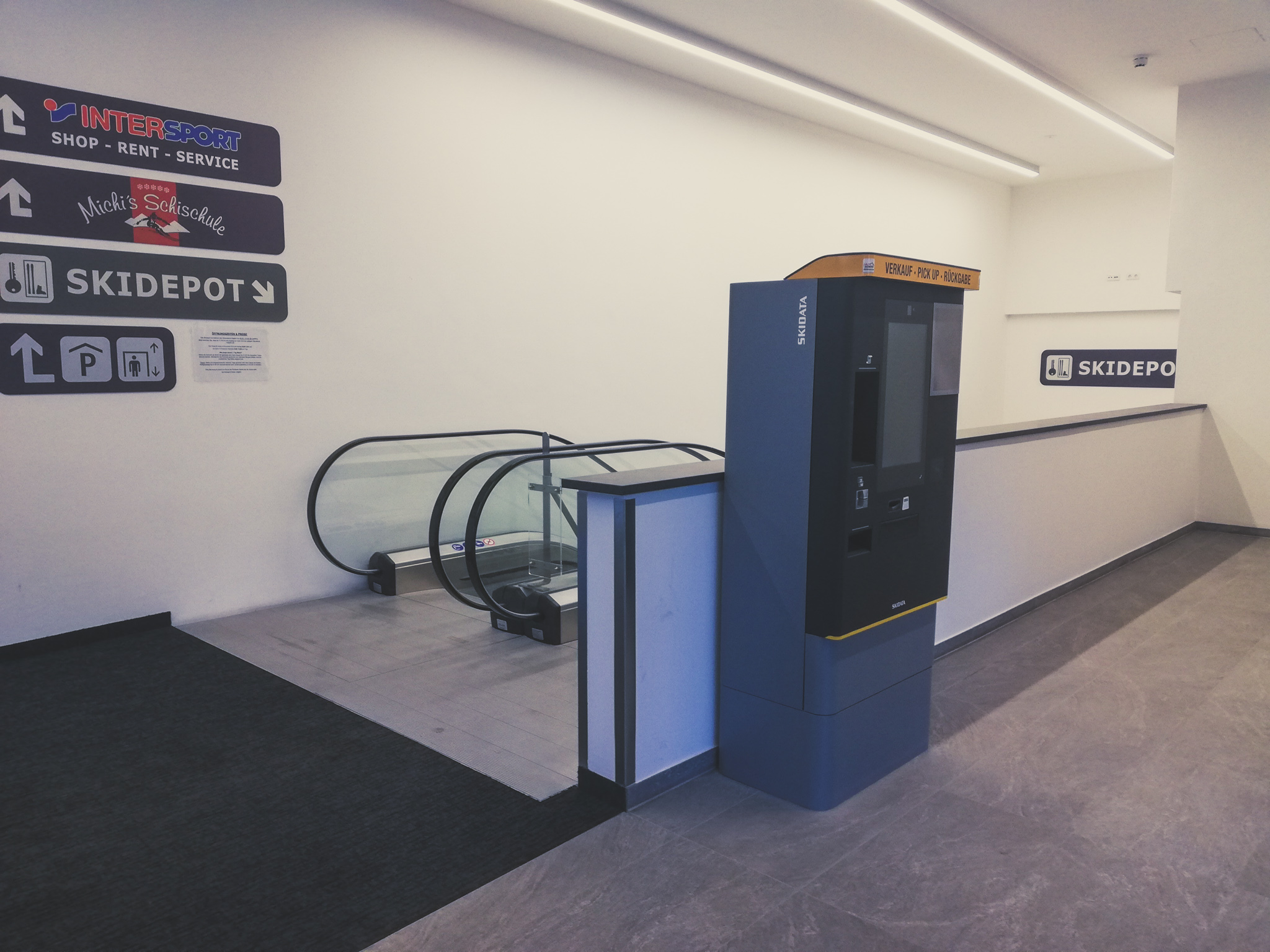 mys-Dorfbahn Gerlos Talstation-Ticketautomat Dorfbahn Gerlos Talstation - Dorfbahn Gerlos