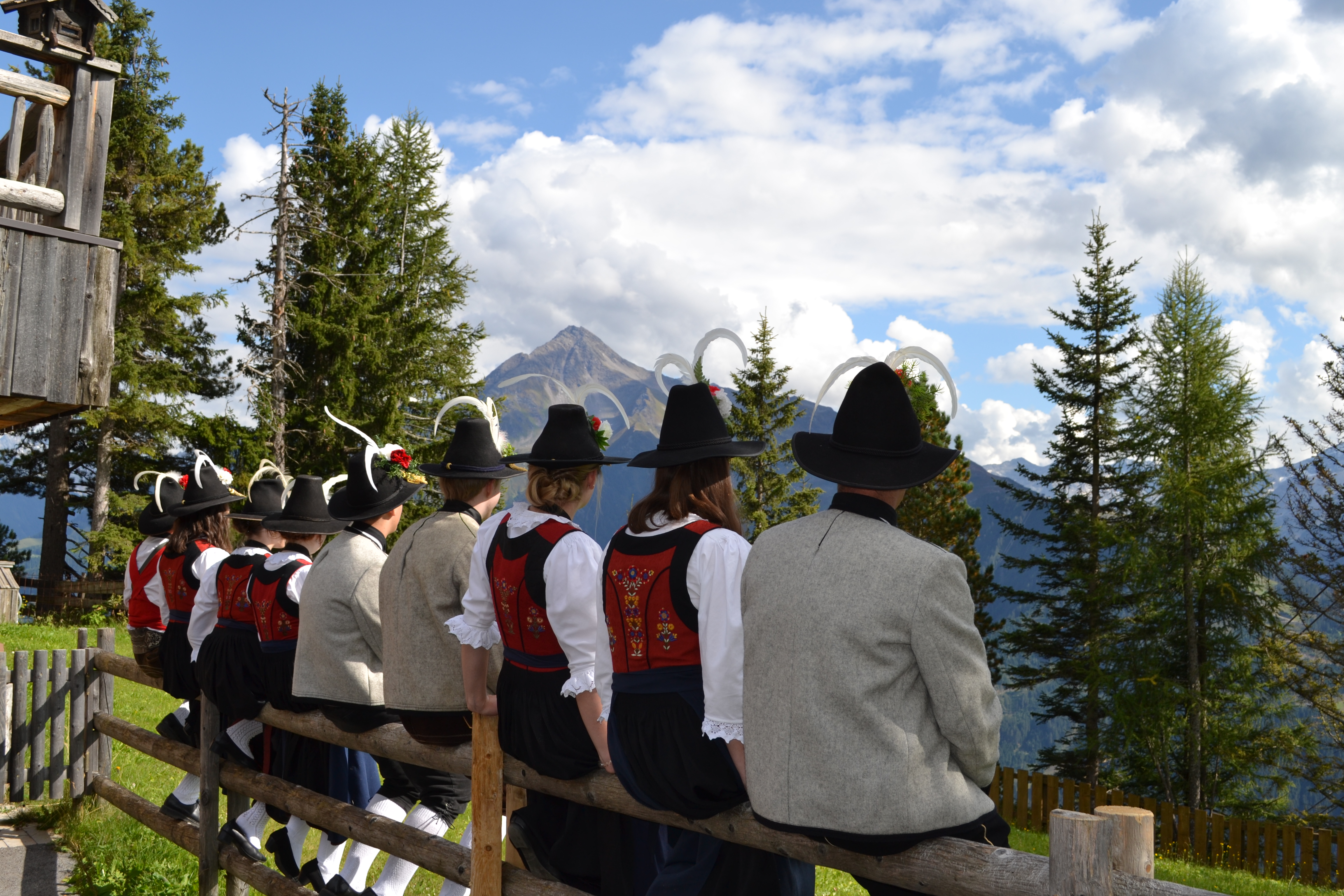 mys-Platzkonzert der Bundesmusikkapelle Finkenberg auf der Grantalm-BMK Finkenberg