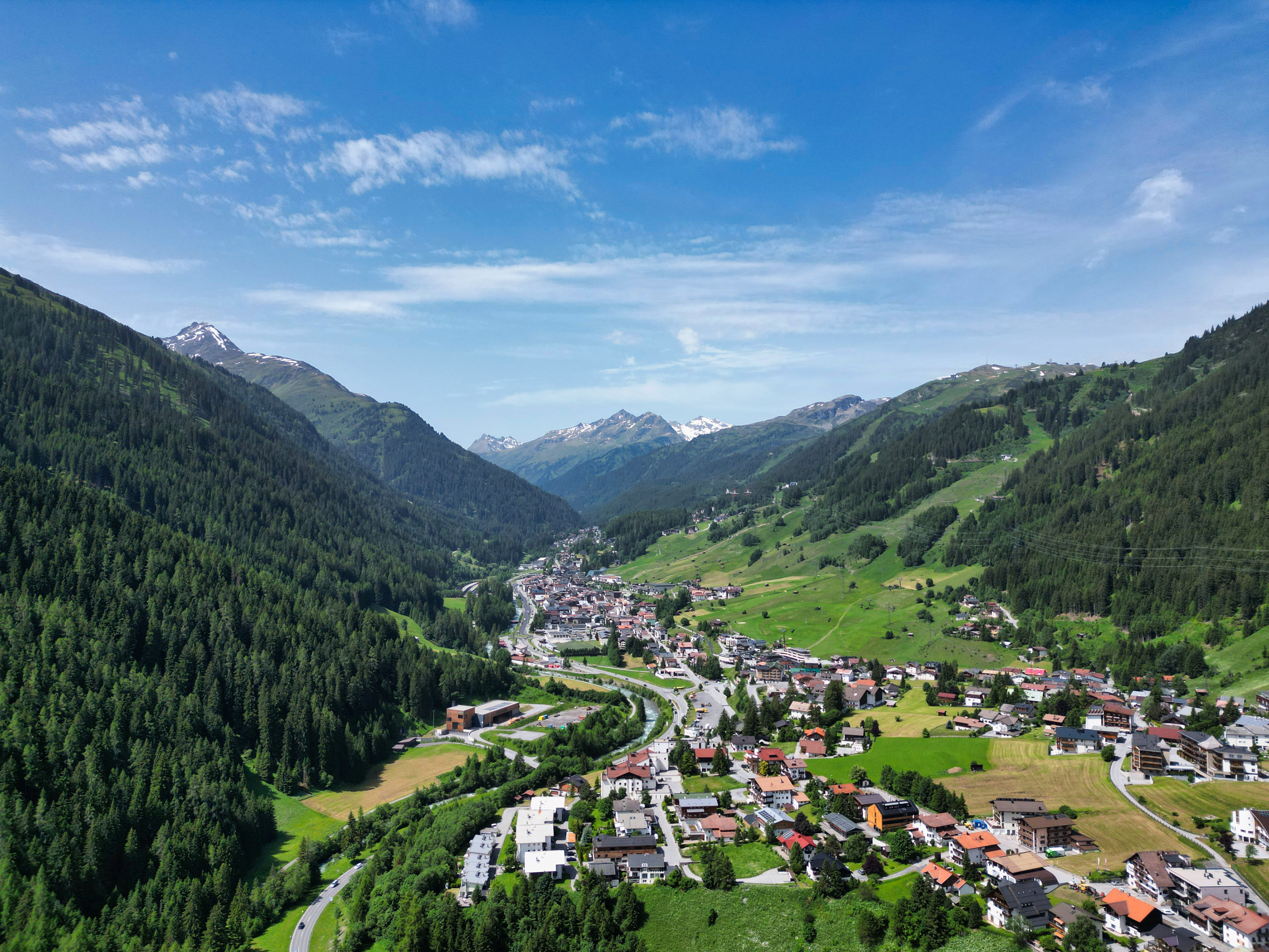St. Anton East West View