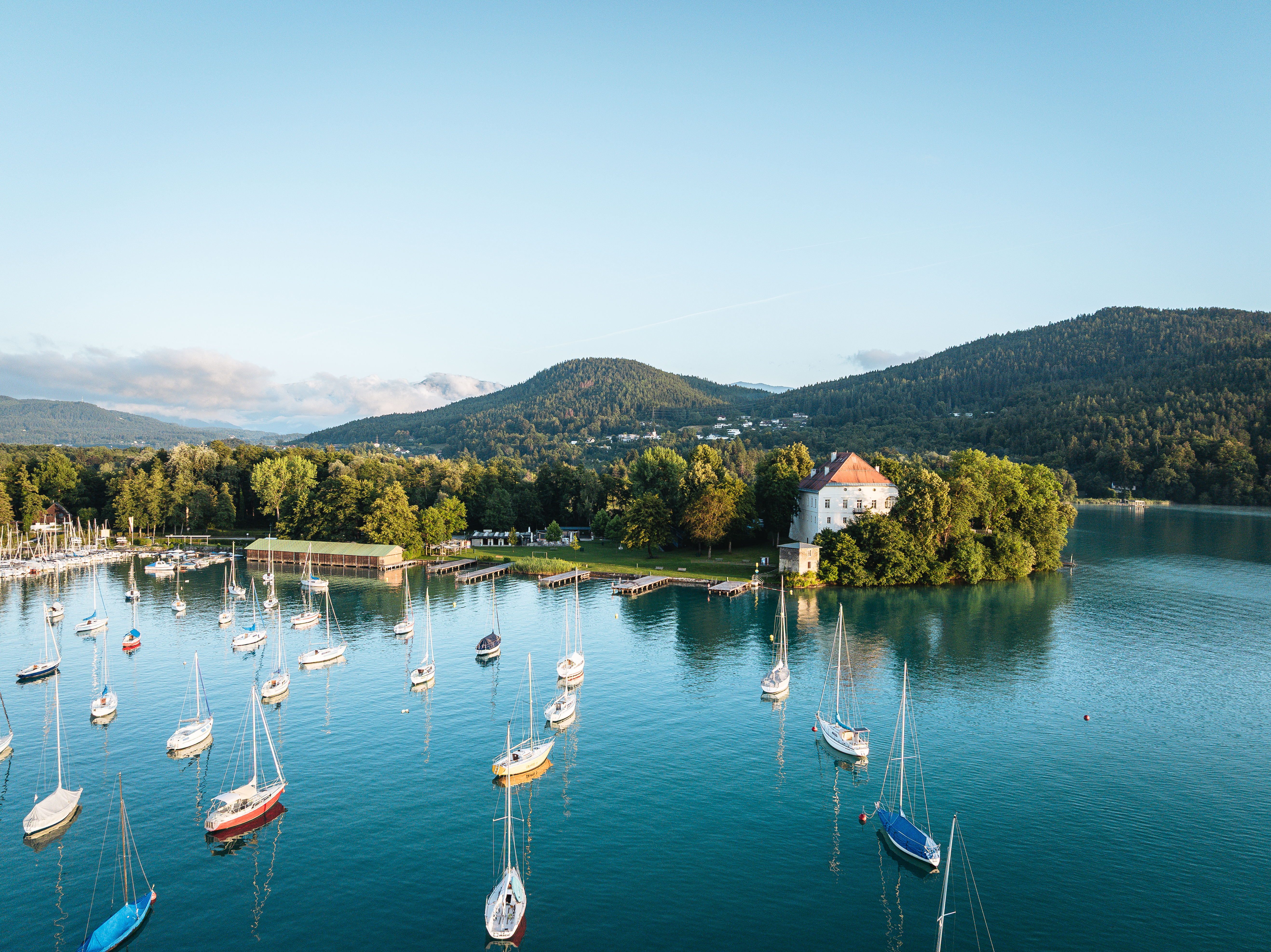 Loretto view of boats