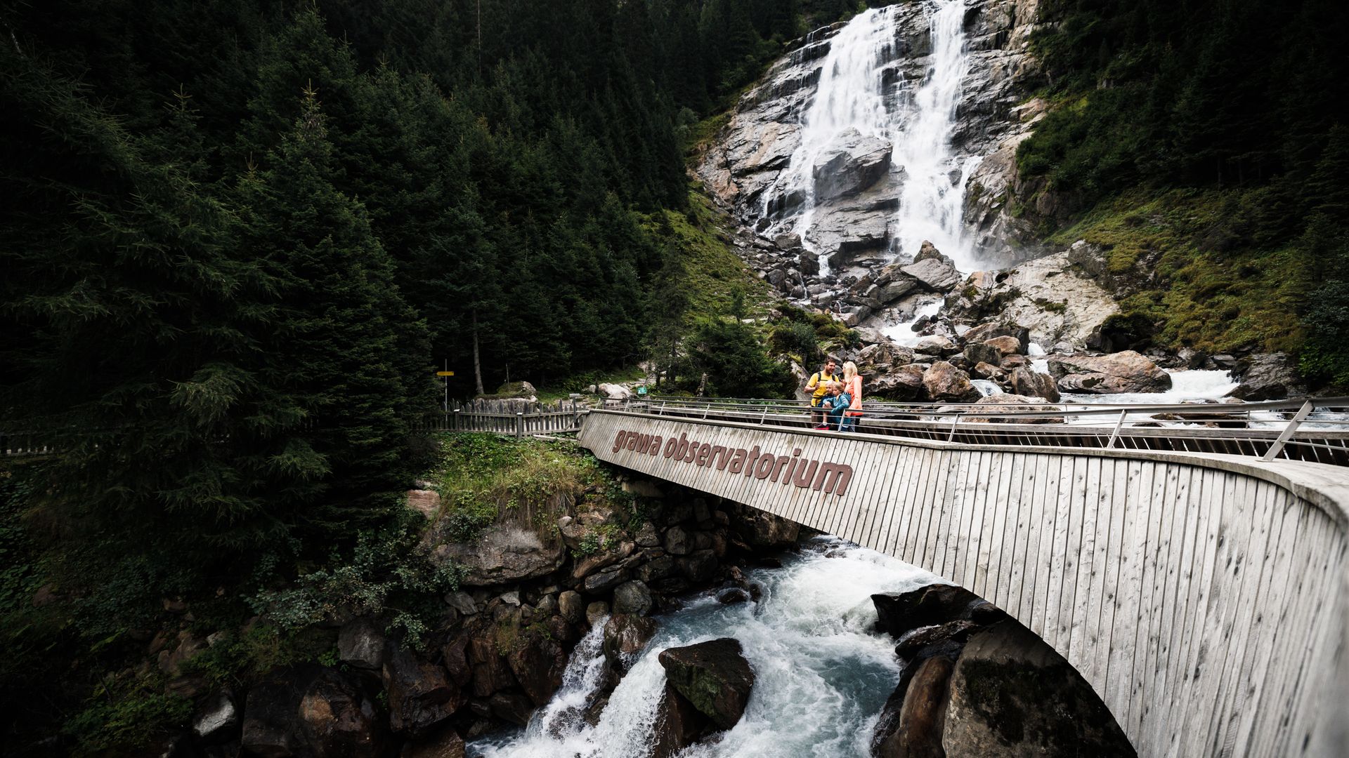 WildeWasserWeg Grawa waterfall