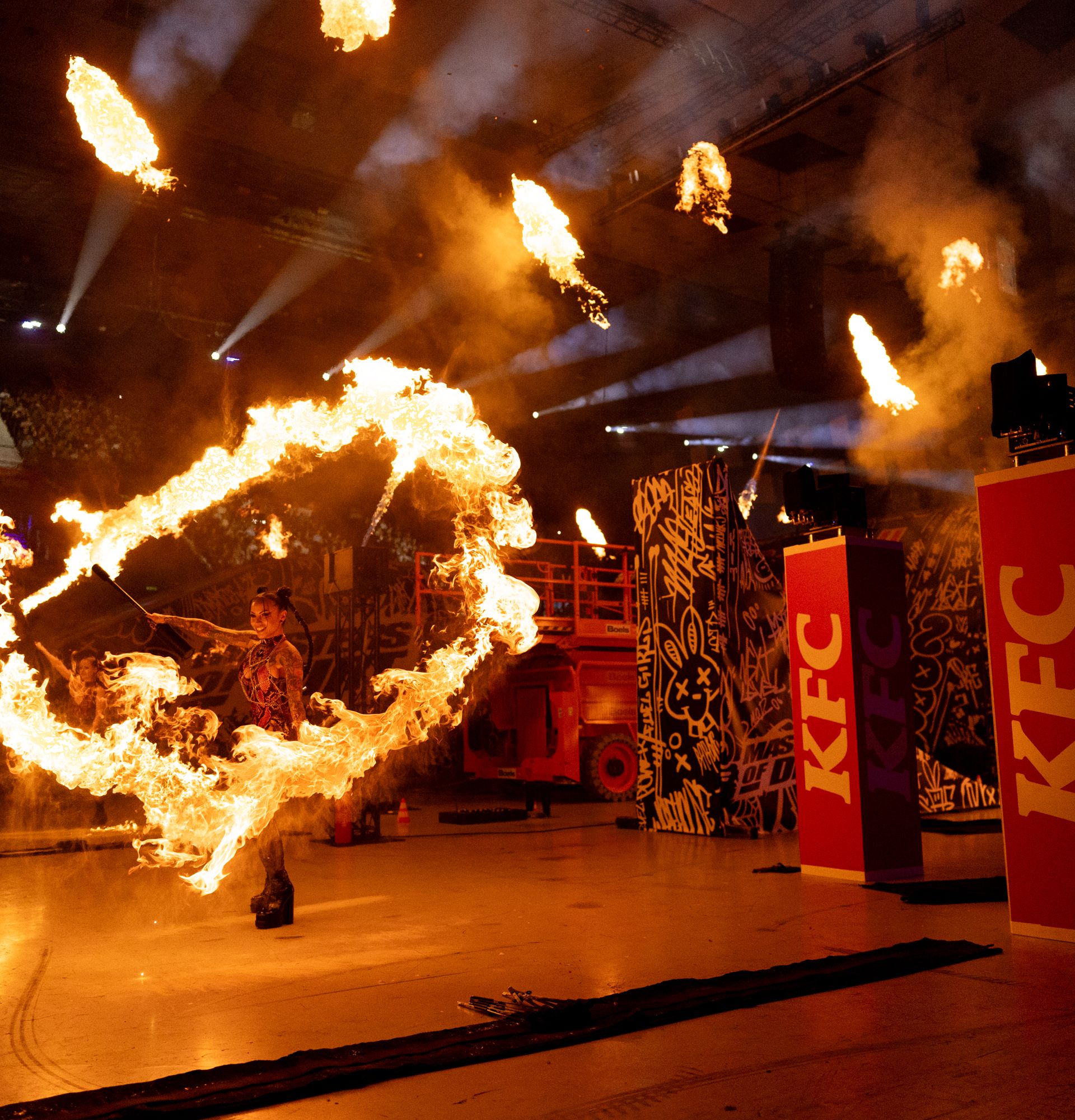 Fire show