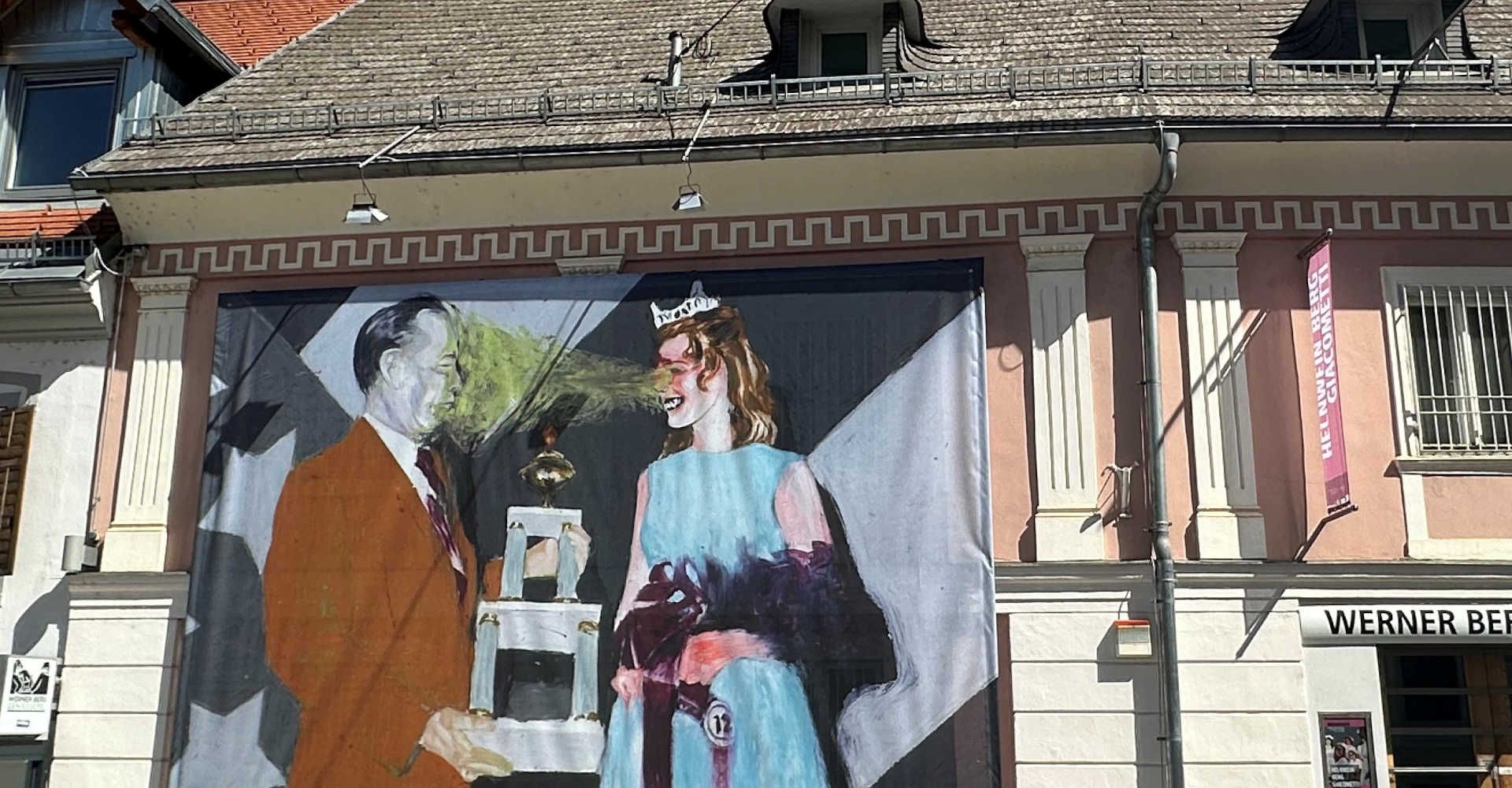 Werner Berg Museum mit Mercedes Helnwein Fassade 2026