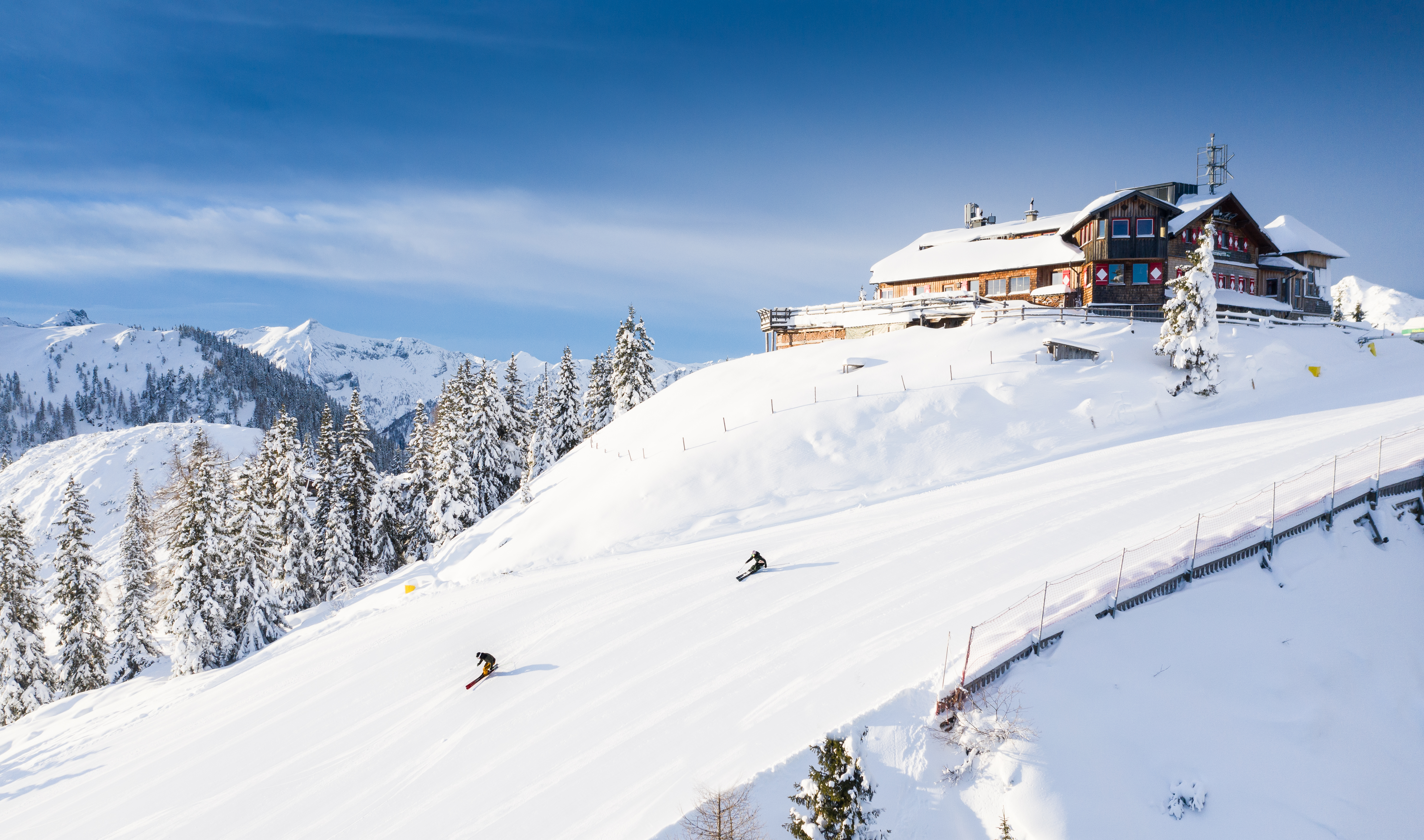 Hochwurzen Ski fahren