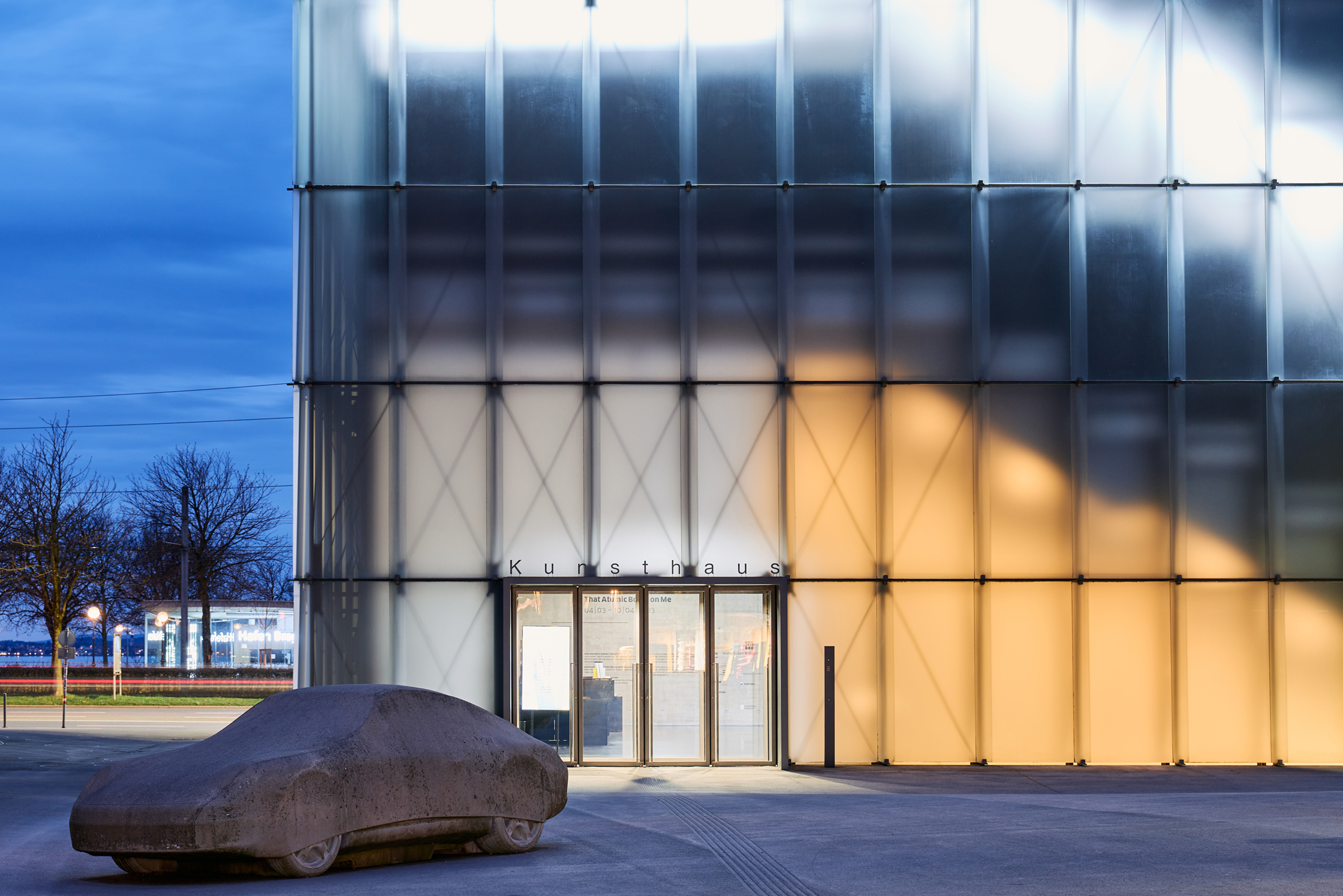 Facade of the Kunsthaus Bregenz