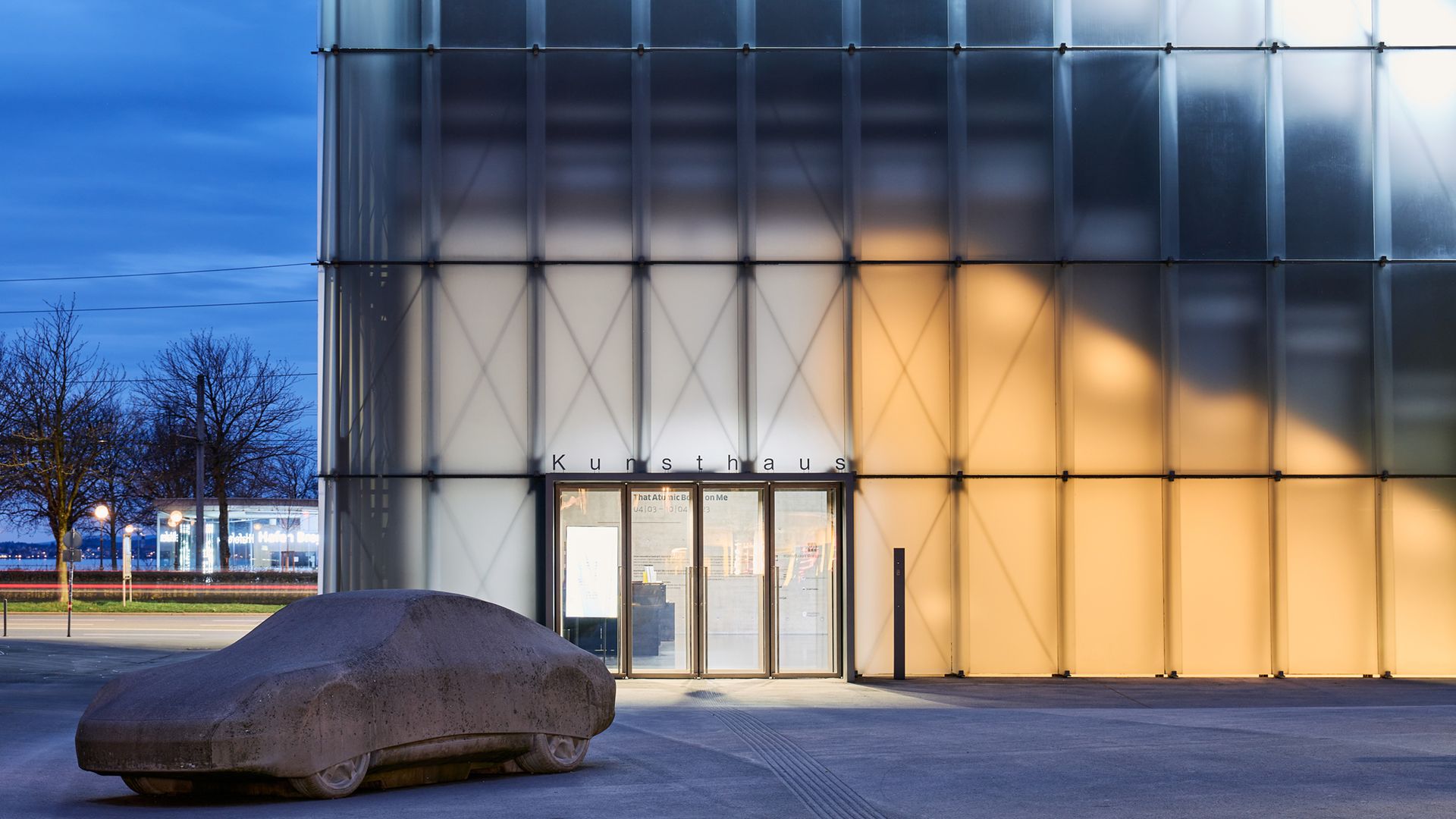 Facade of the Kunsthaus Bregenz