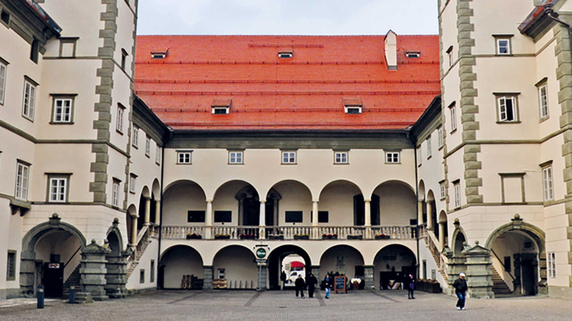 Landhaushof Außenansicht