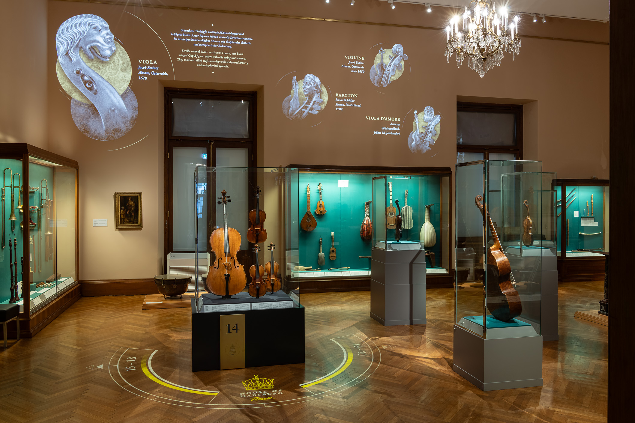 Sammlung alter Musikinstrumente