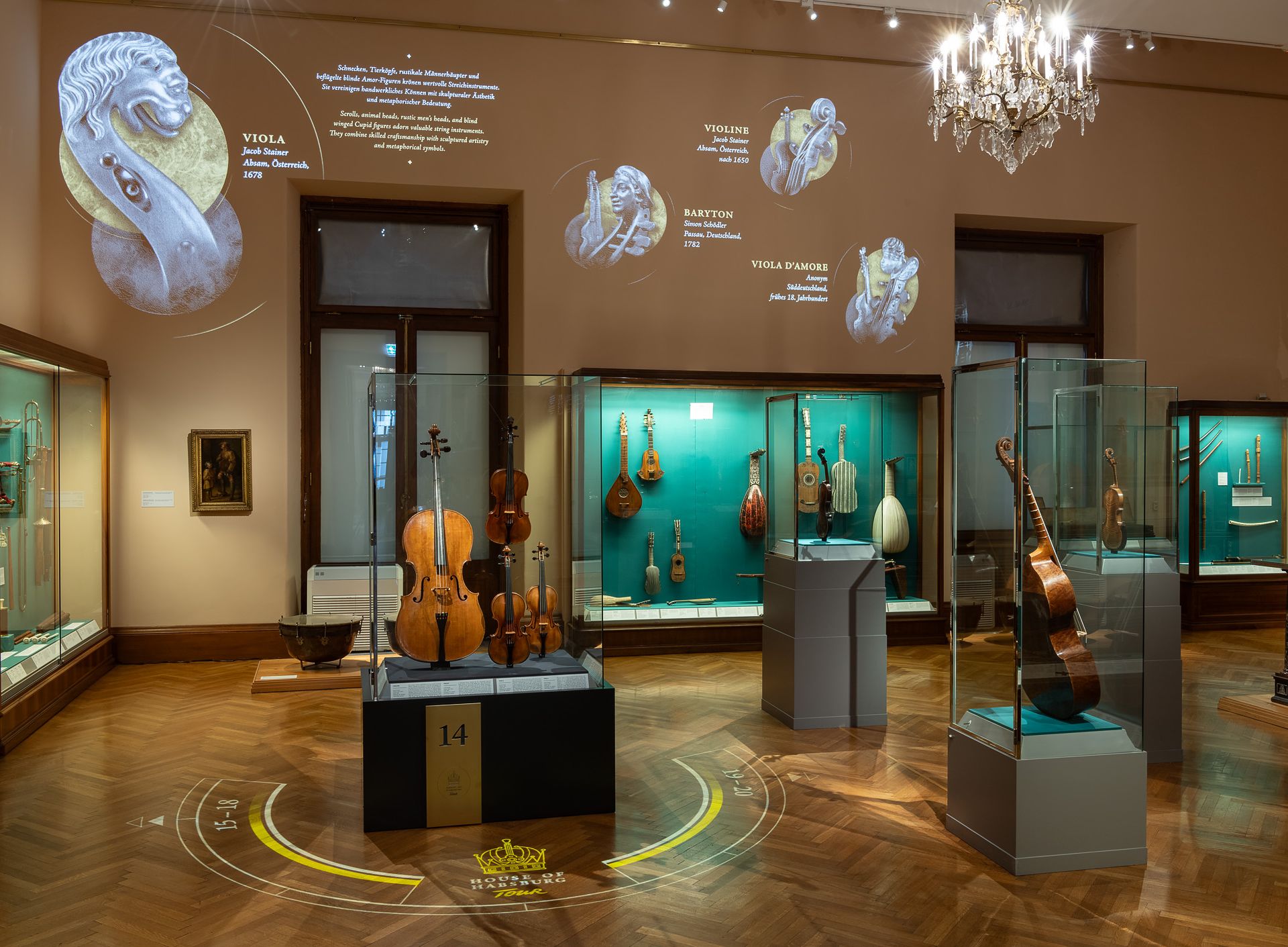 Sammlung alter Musikinstrumente