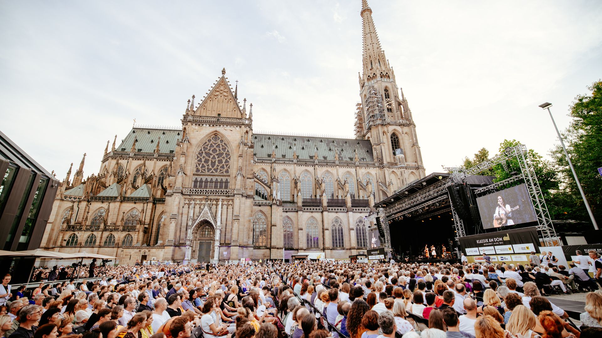Classical music at the cathedral during the day