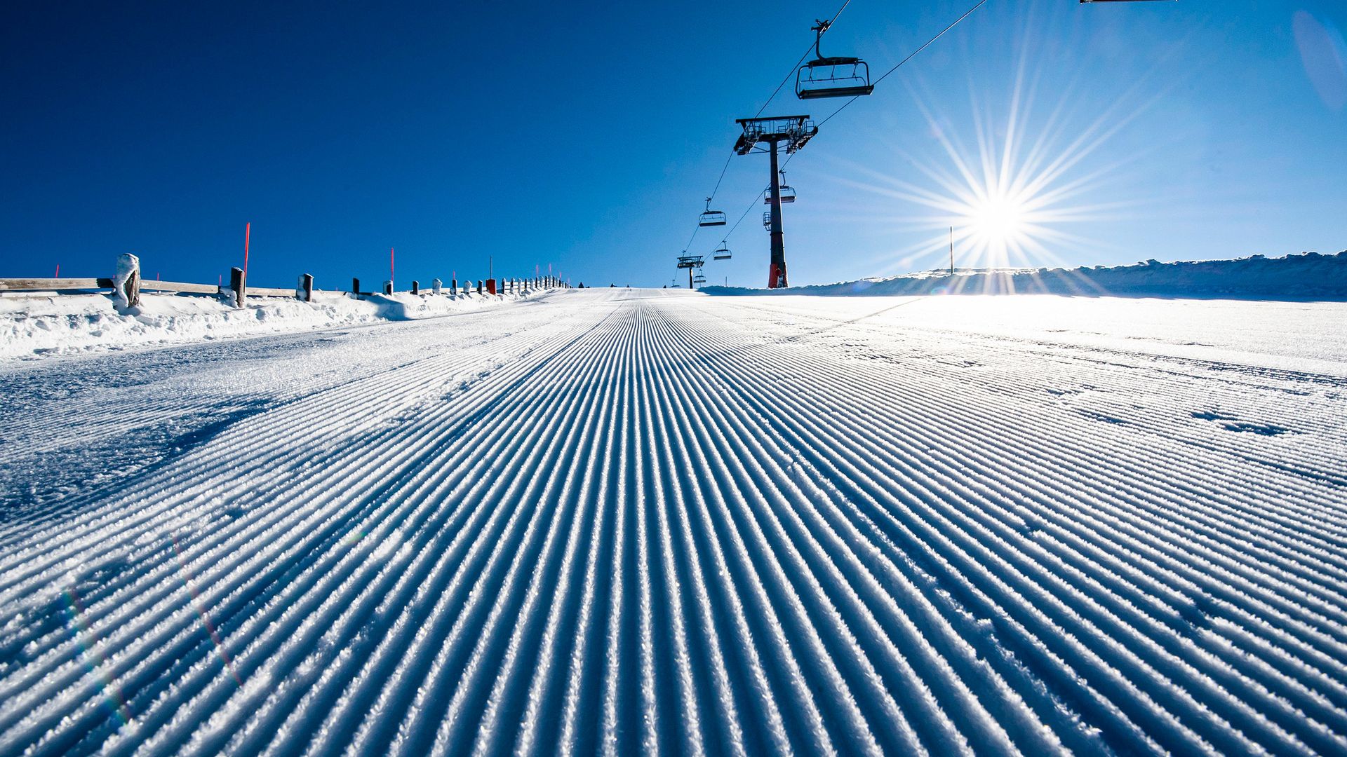 Stuhleck piste and chairlift
