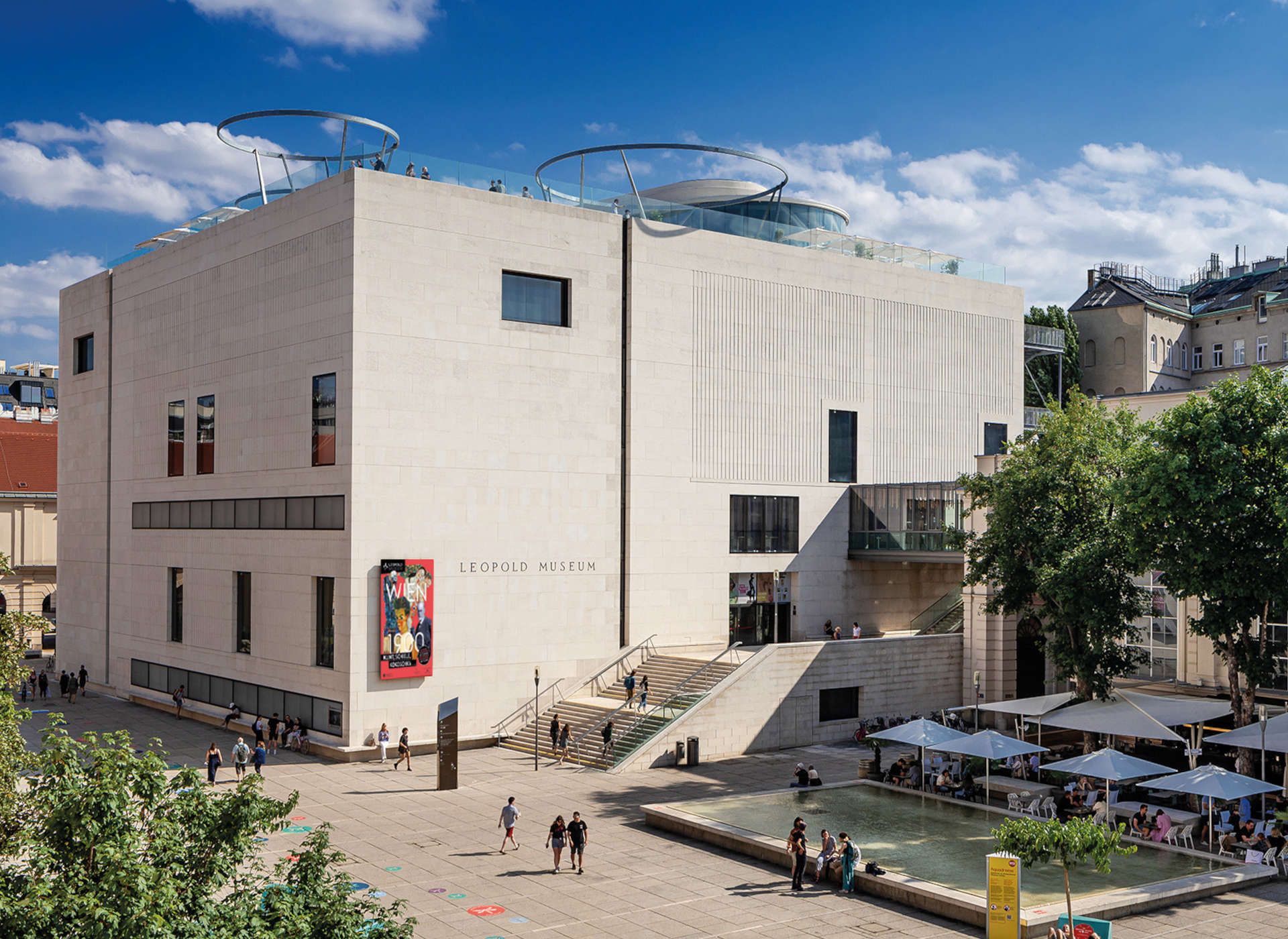 Exterior view of the museum