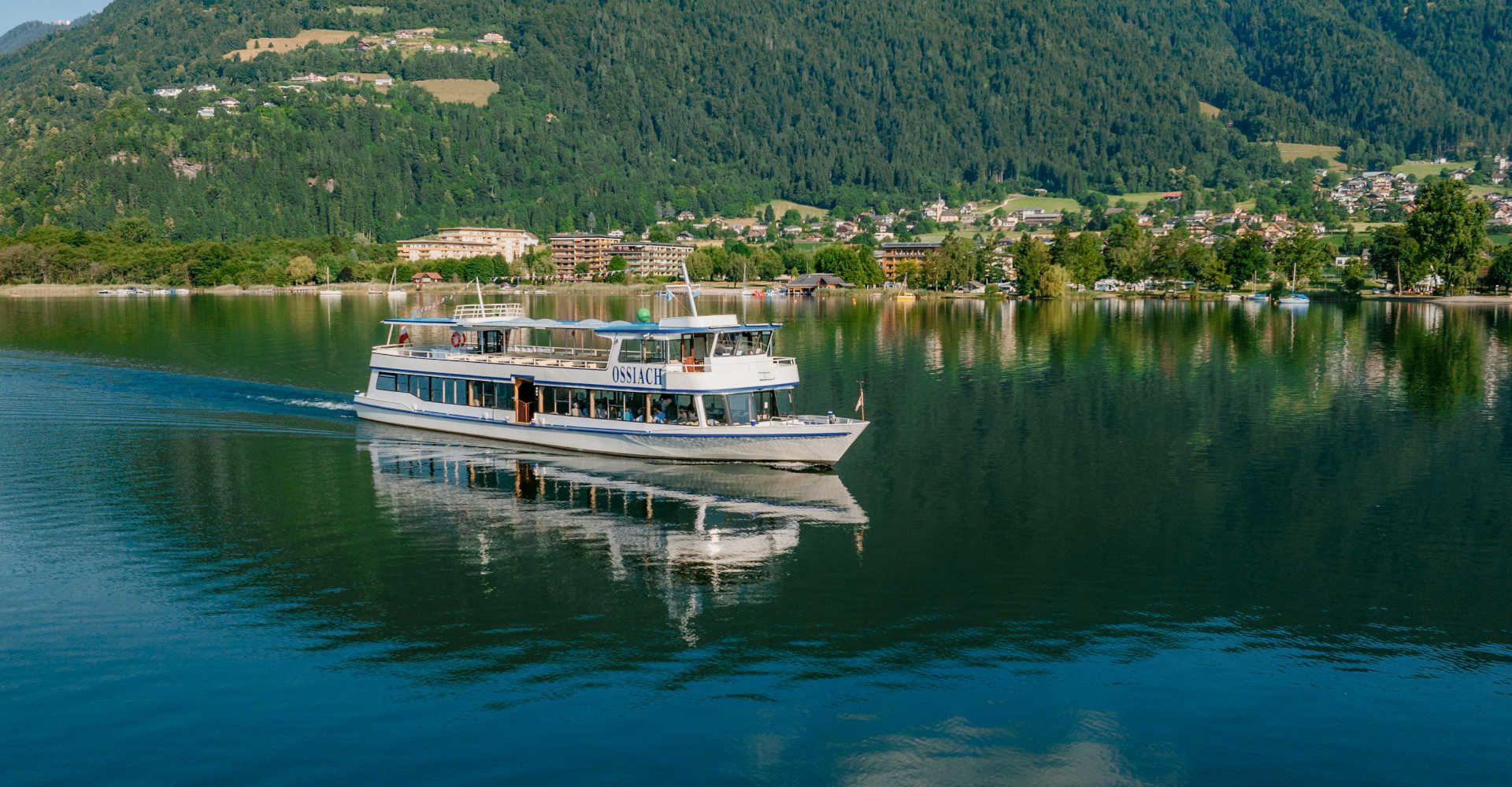 Boat on Lake Ossiach
