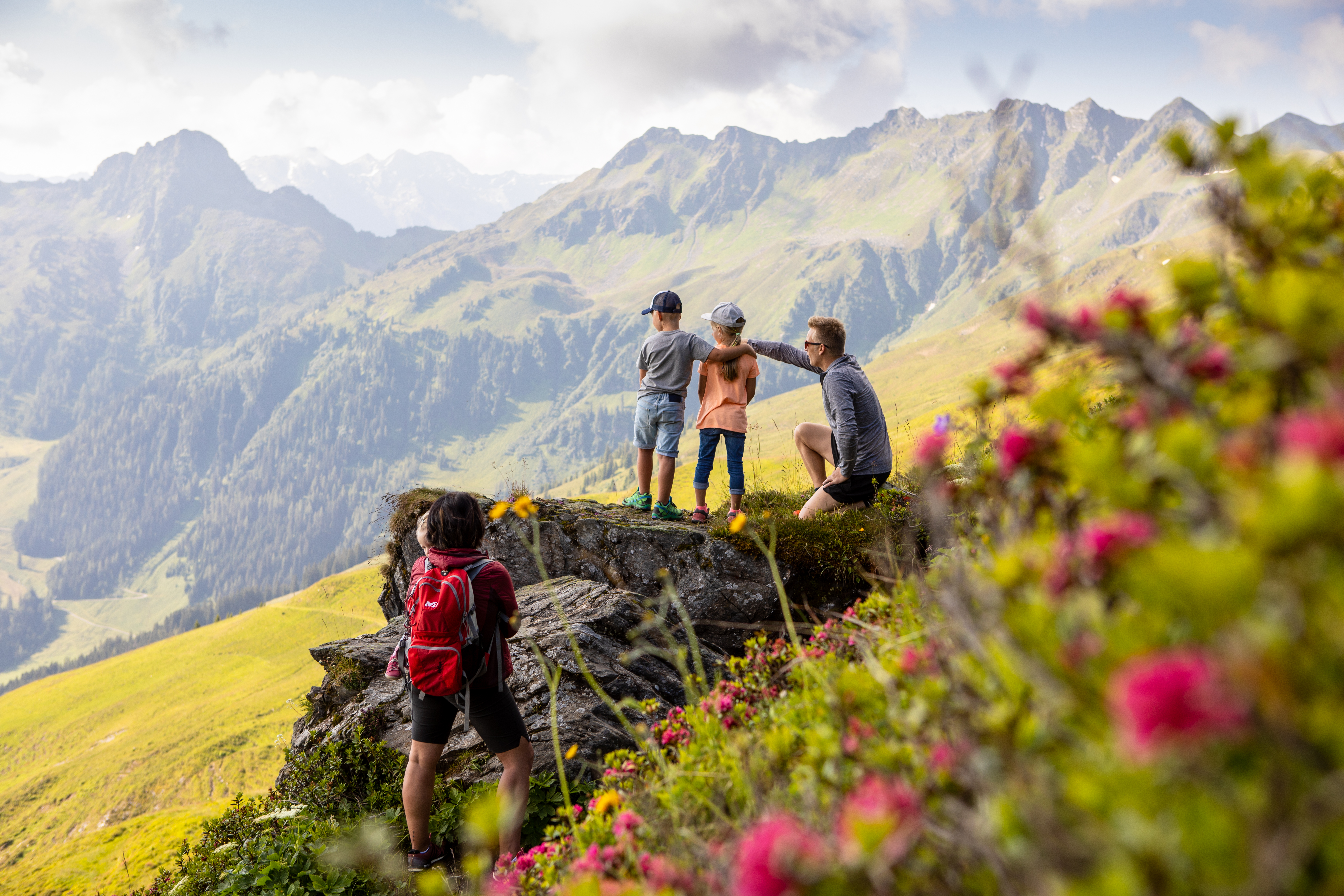 Family Wandern Wiedersberhorn