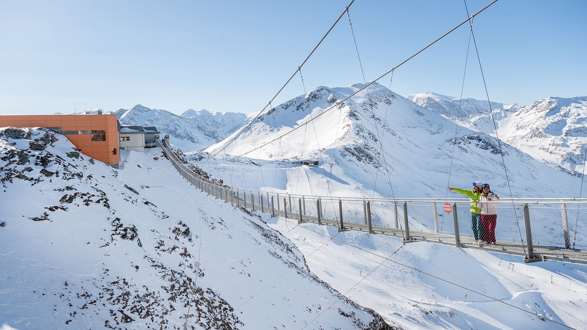 Photopoint Hängebrücke Stubnerkogel