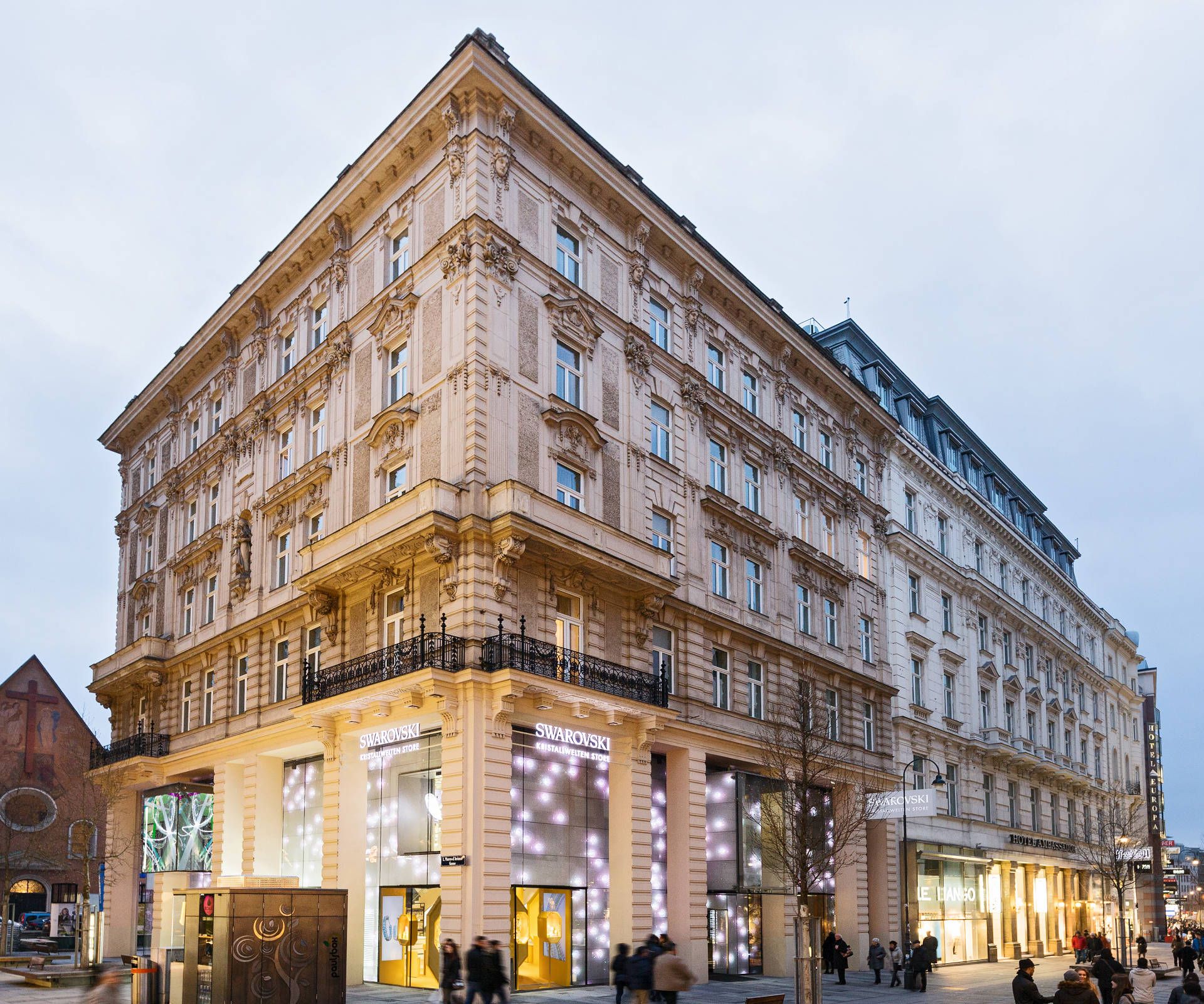 Store Wien von außen