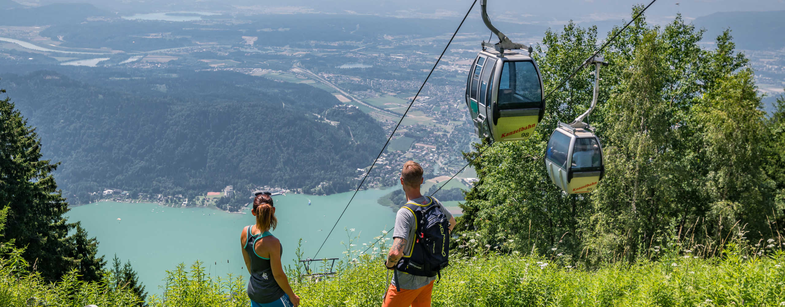 Blick auf die Gondel 