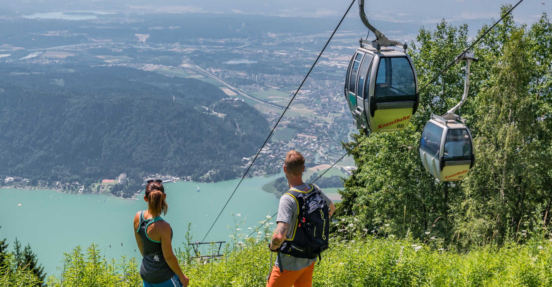 Blick auf die Gondel