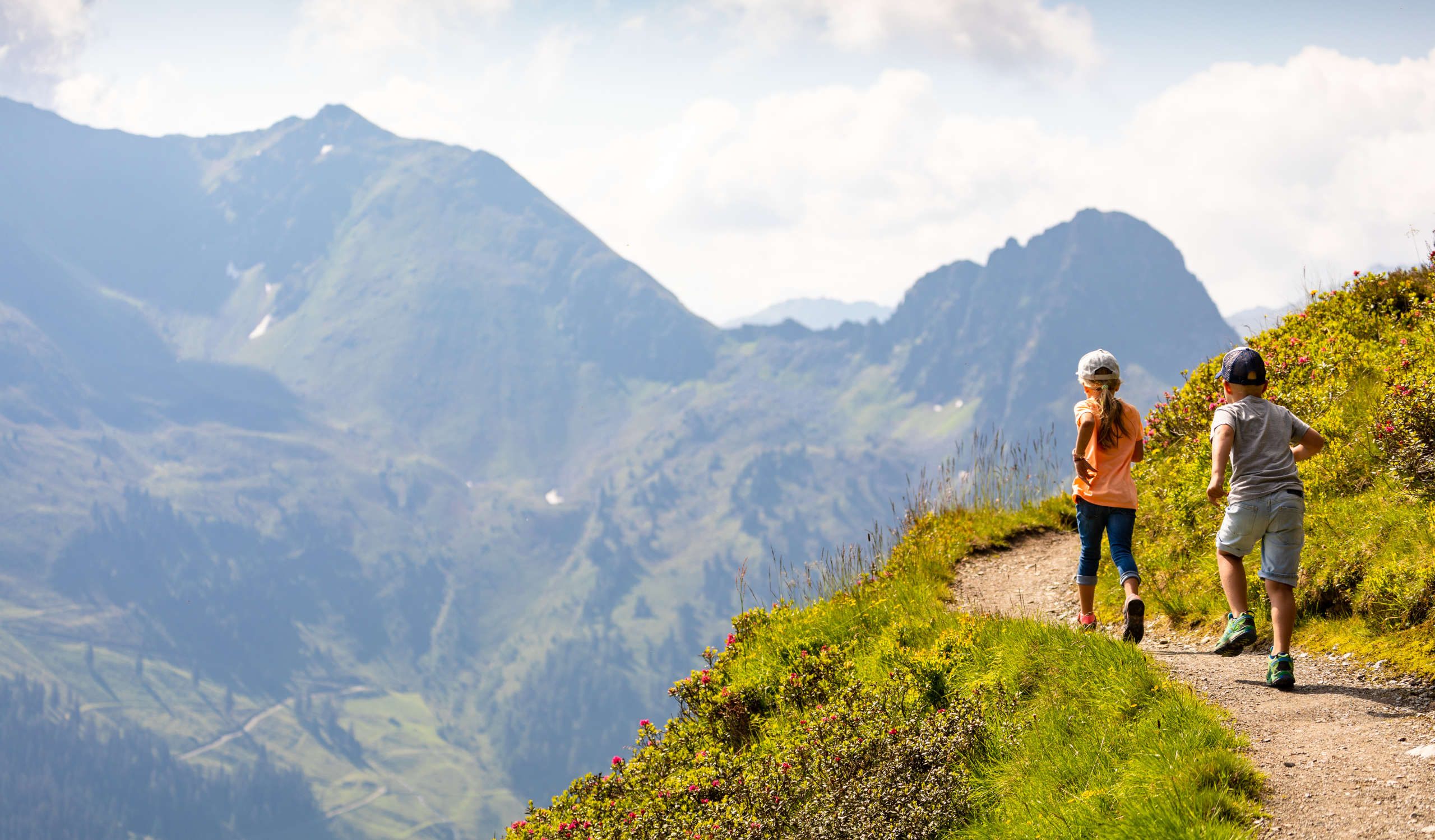 Familienwanderung am Wiedersbergerhorn