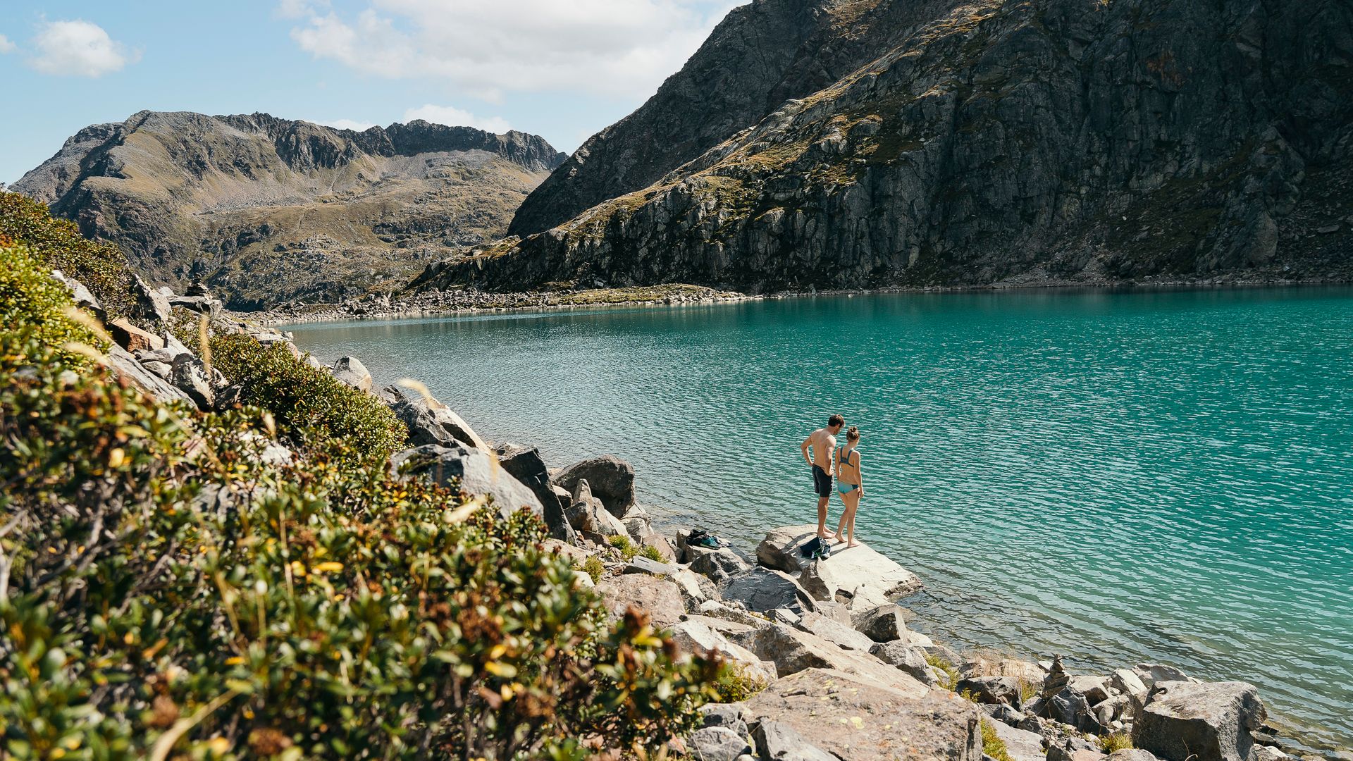 Mountain lake Blaue Lacke