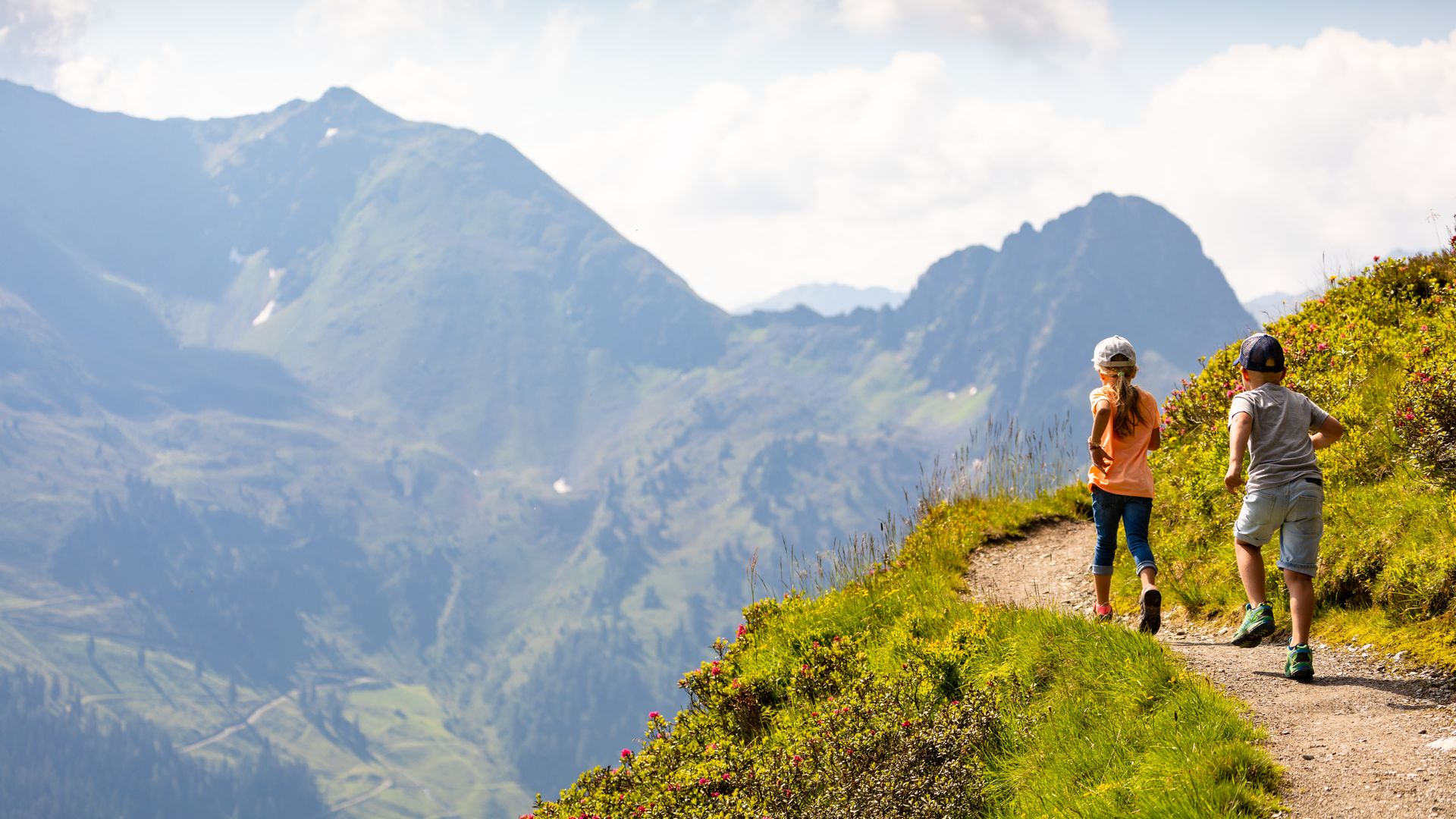 Familienwanderung am Wiedersbergerhorn