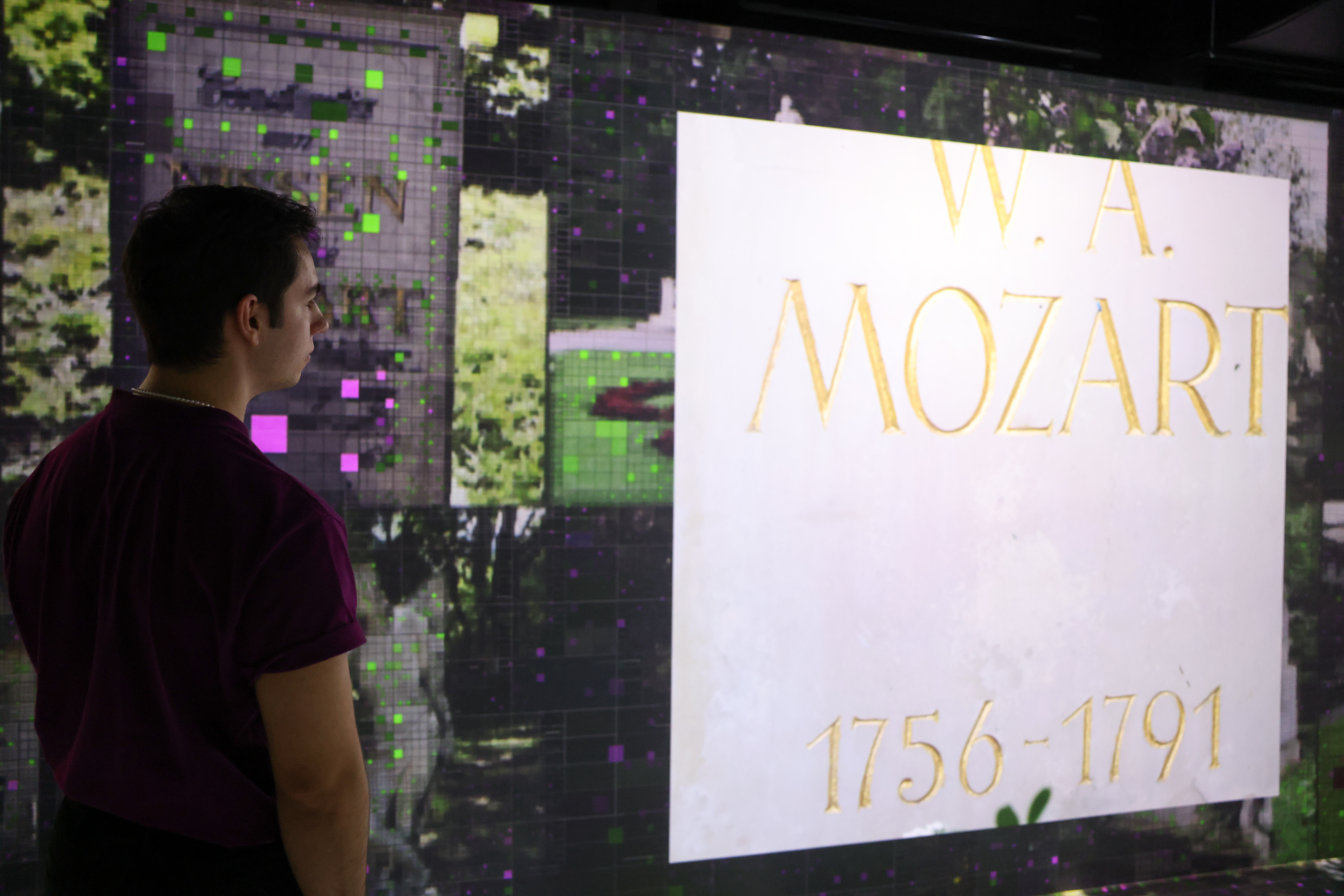 Entrance area Mythos Mozart