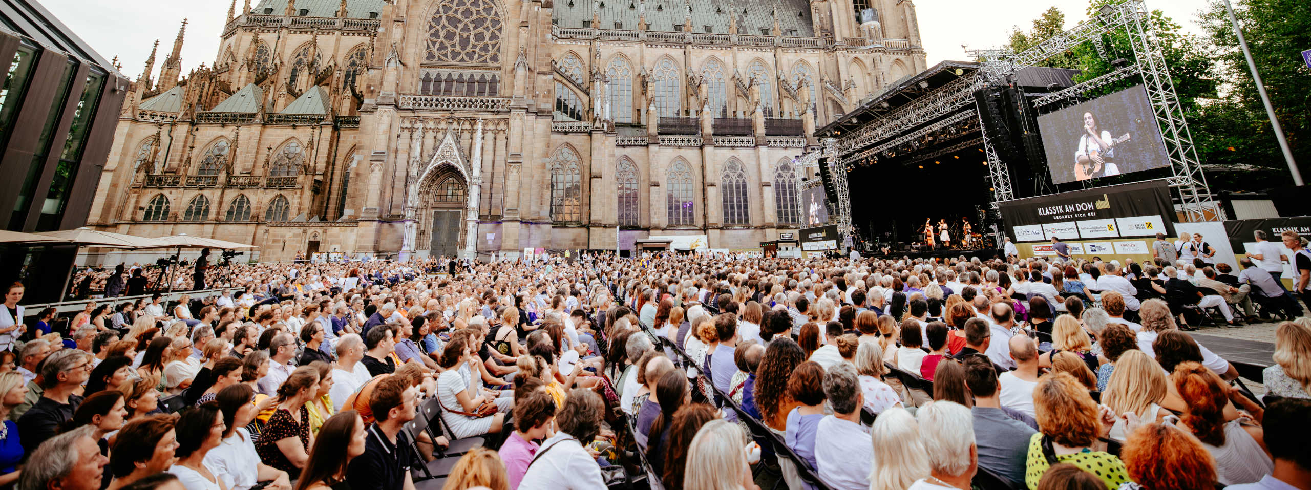 Classical music at the cathedral during the day