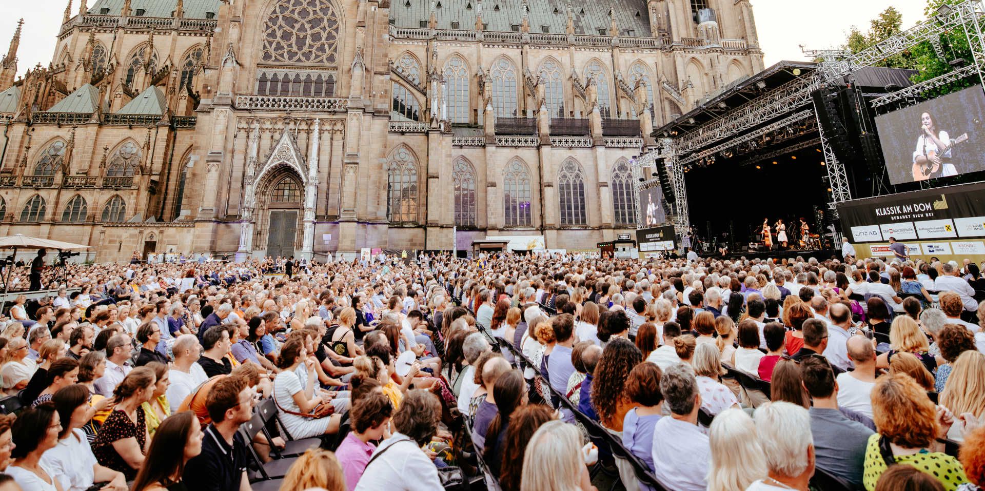 Classical music at the cathedral during the day