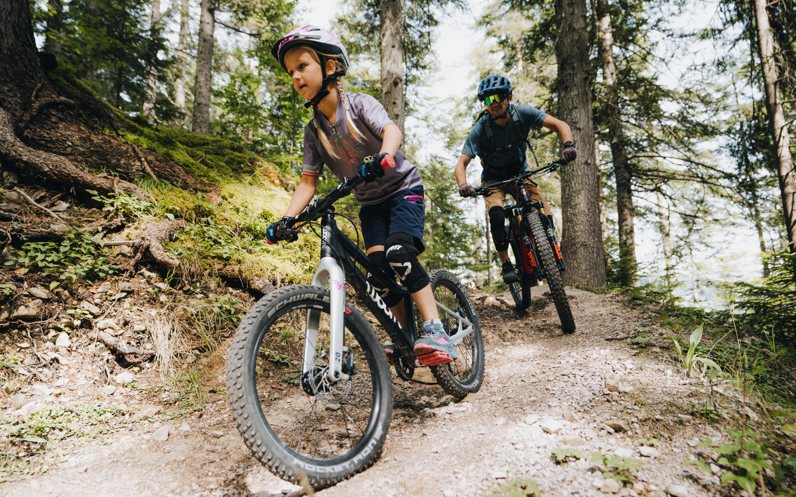 Familienurlaub in der Region Seefeld - Bikepark Katzenkopf Leutasch
