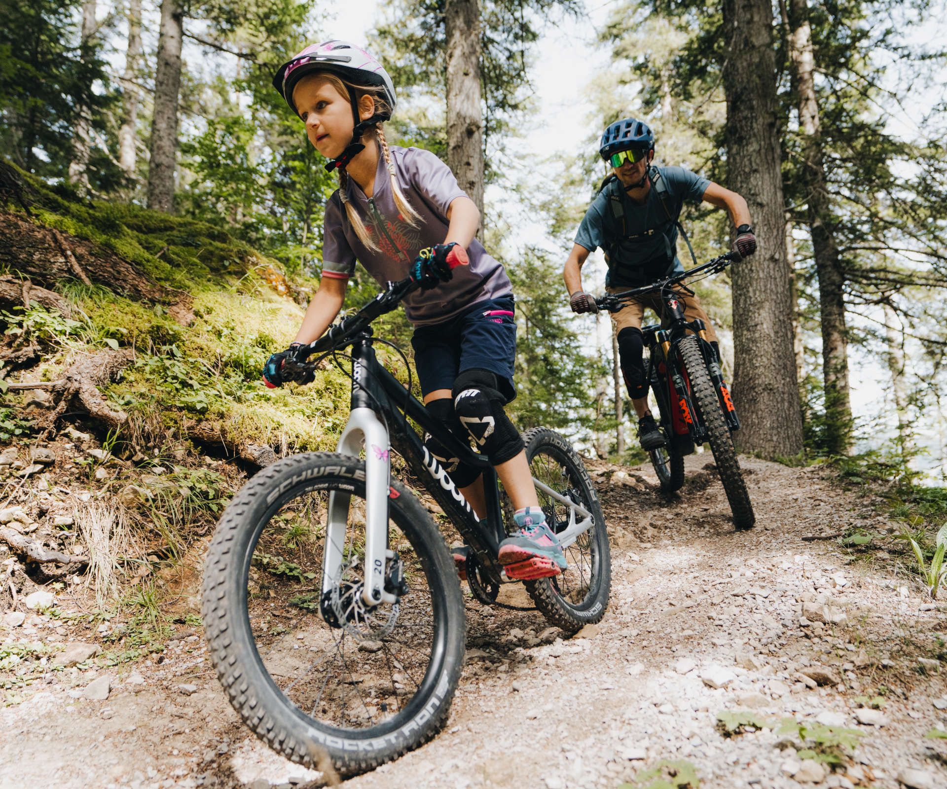 Familienurlaub in der Region Seefeld - Bikepark Katzenkopf Leutasch