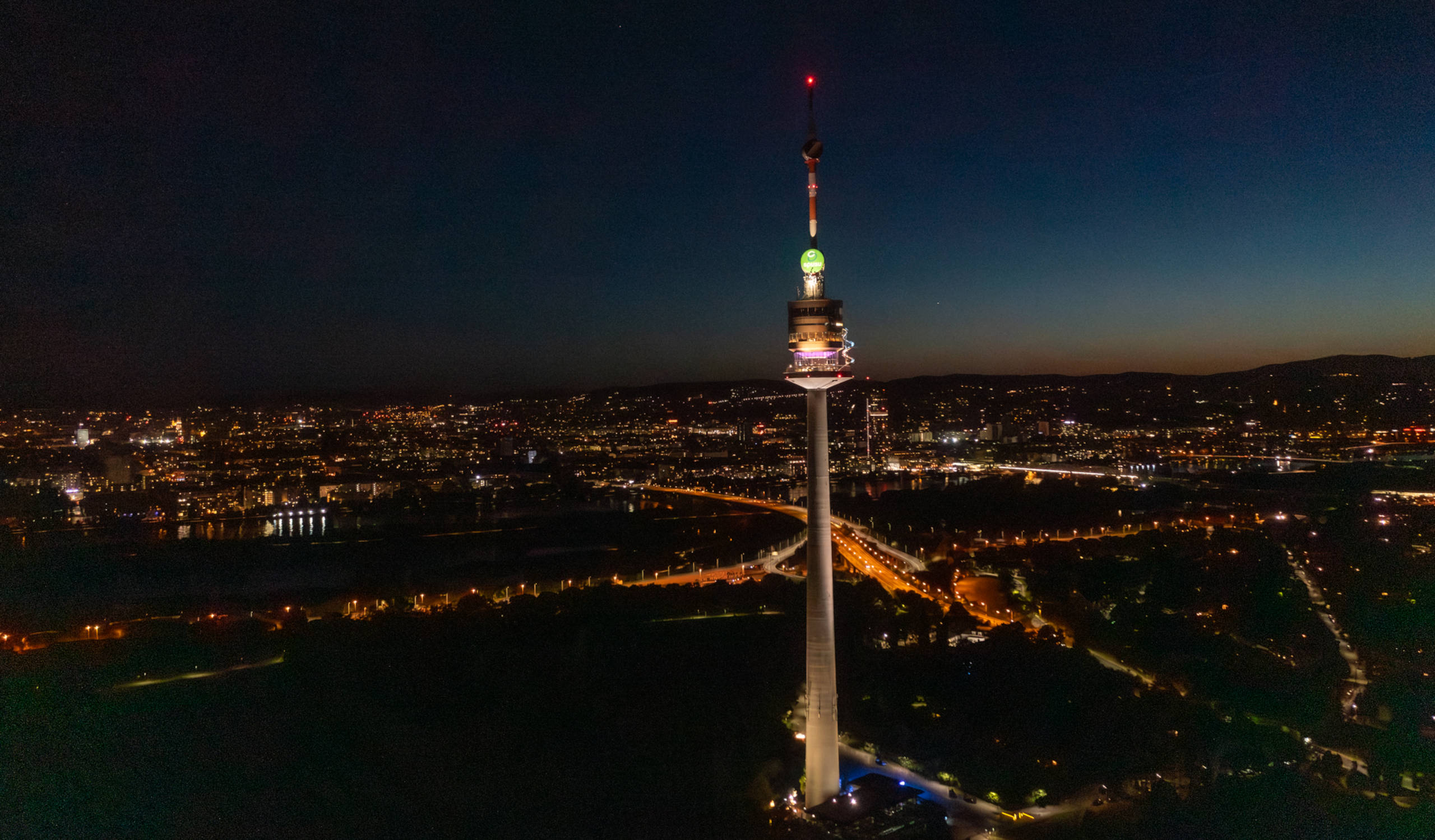 Panorama bei Nacht