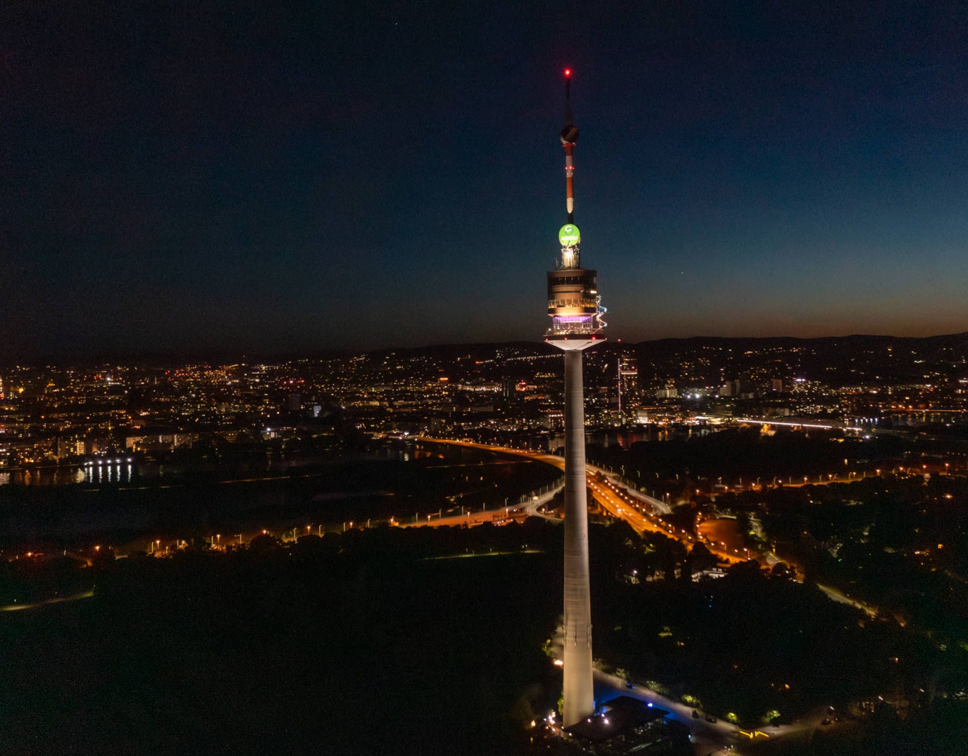 Panorama bei Nacht