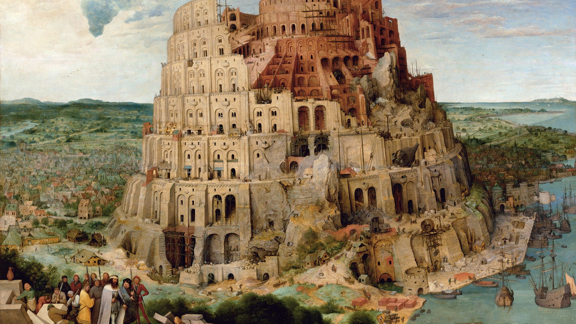Turmbau zu Babel, Pieter Bruegel d. Ä., 1563