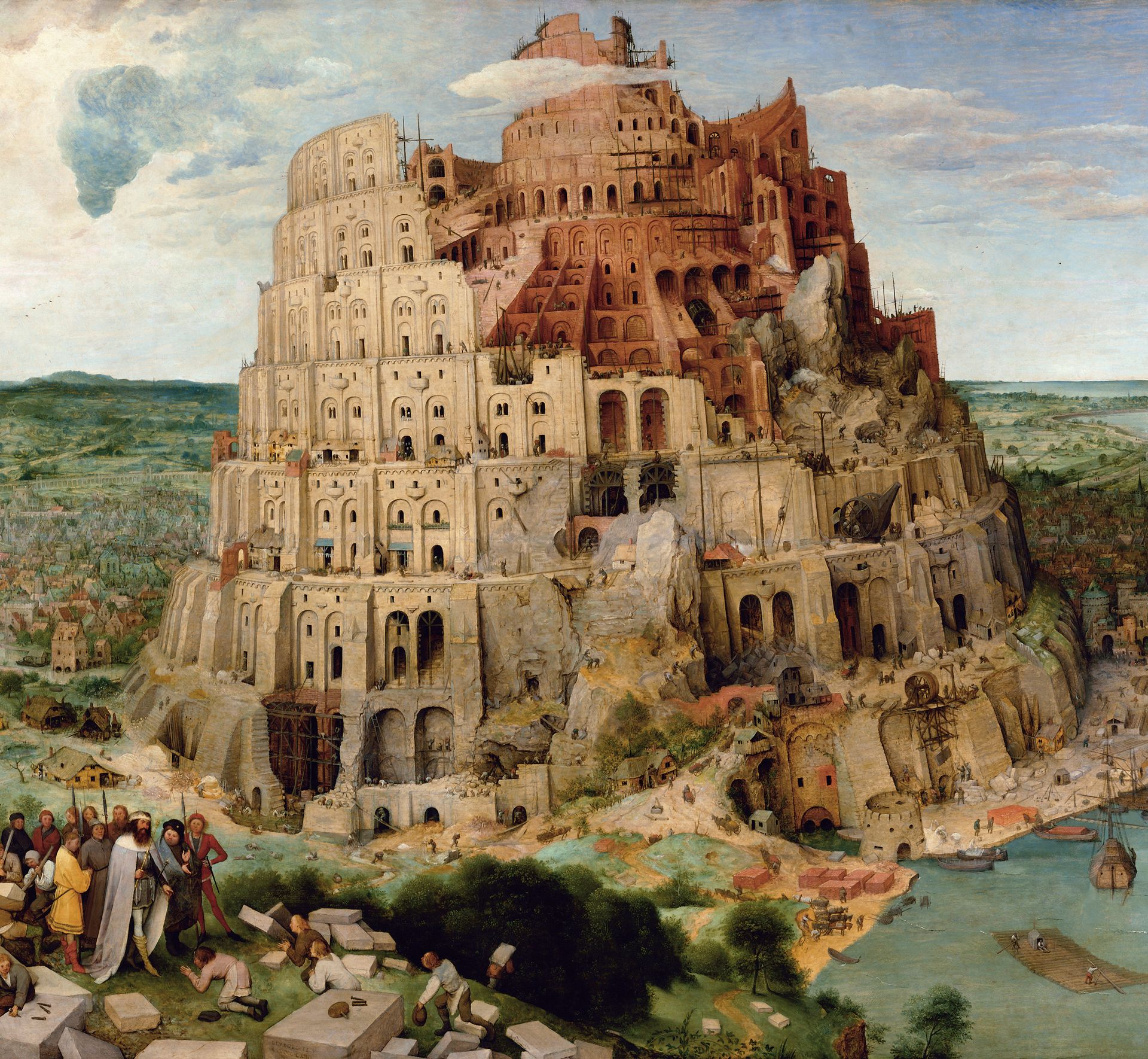 Tower of Babel, Pieter Bruegel the Elder, 1563