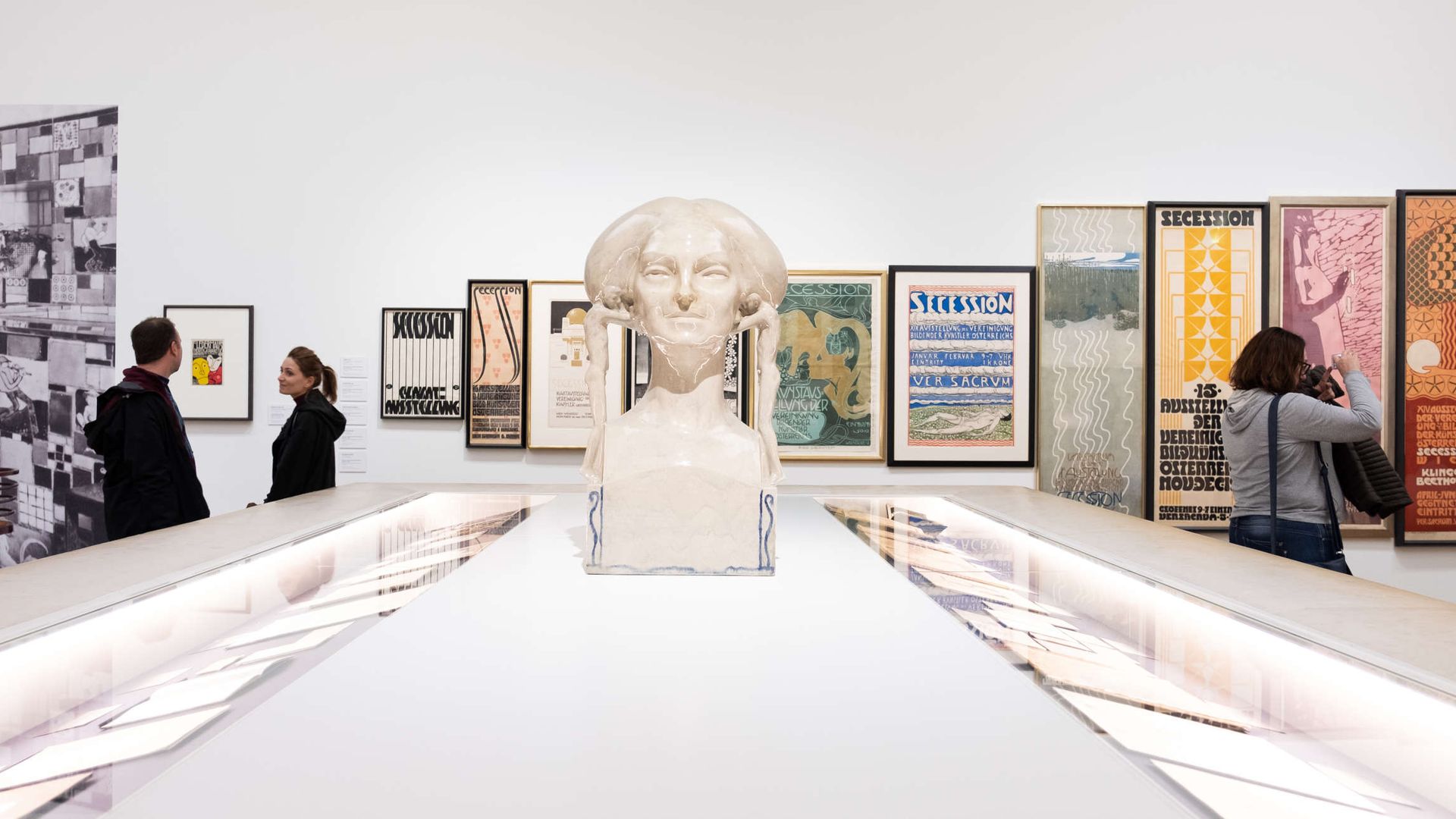 Ausstellungsansicht „Wien 1900. Aufbruch in die Moderne.“